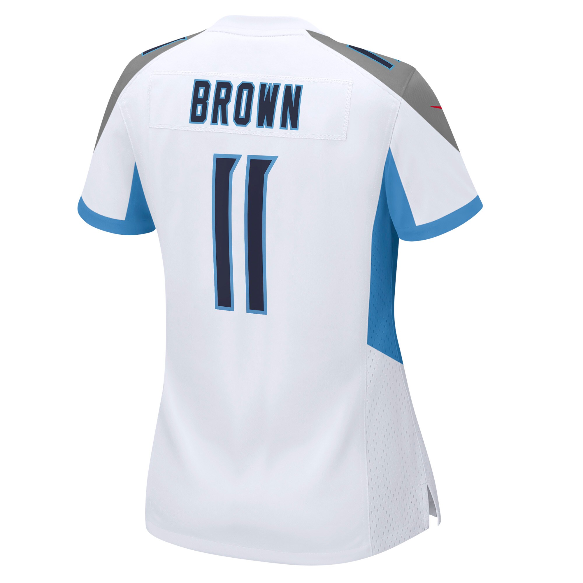 A.J. Brown Tennessee Titans  Women's Game Jersey - White