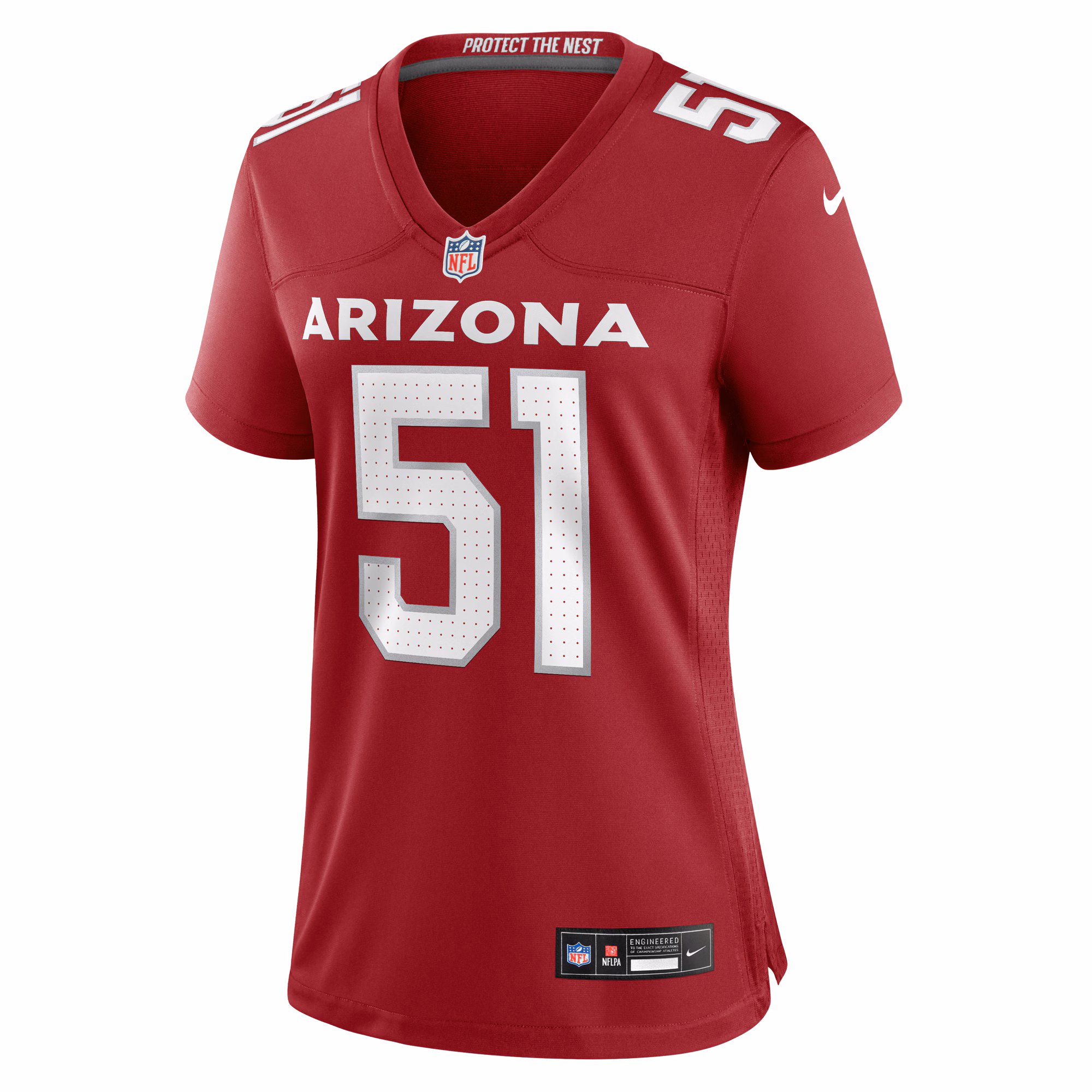 Krys Barnes Arizona Cardinals Women's Team Game Jersey -  Cardinal