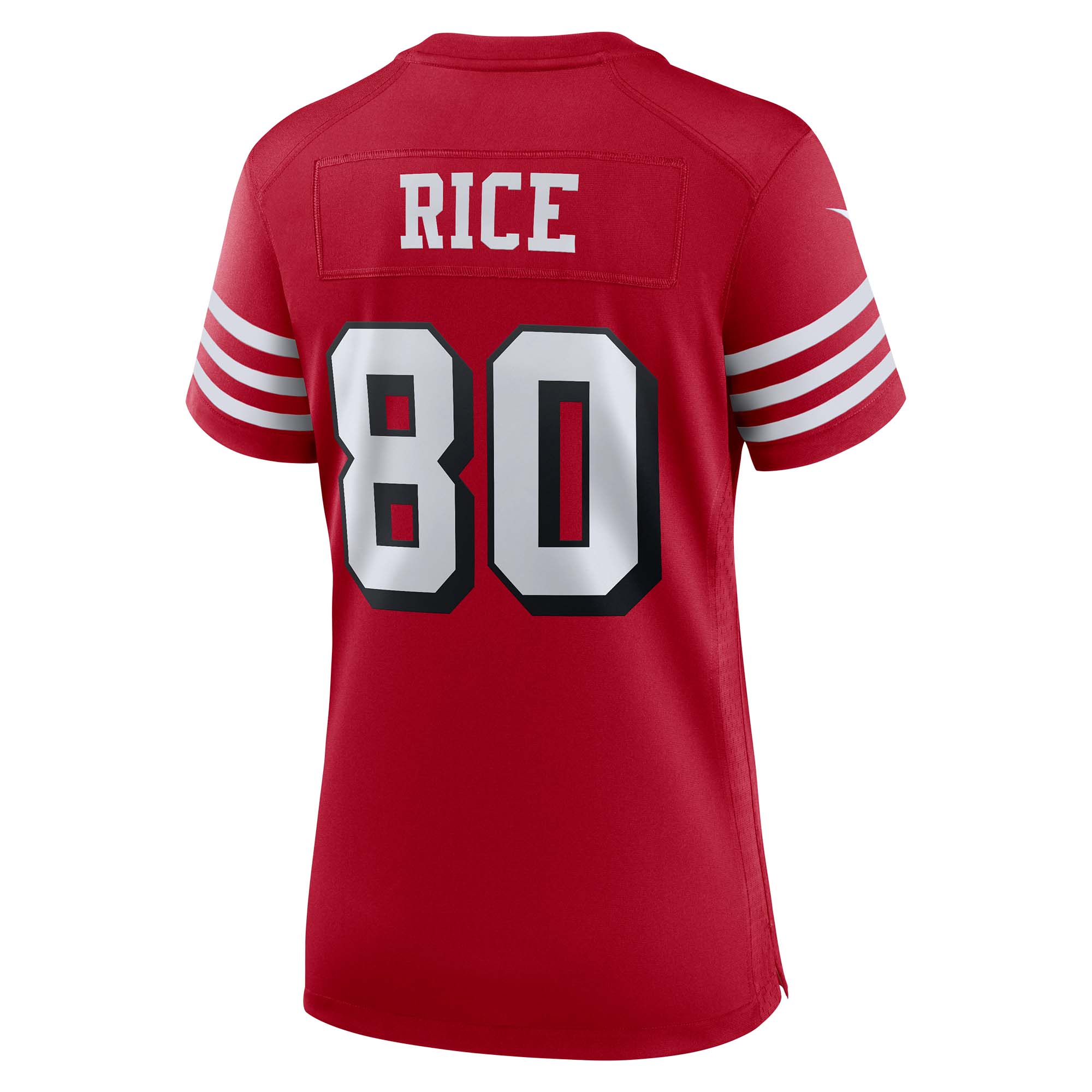 Jerry Rice San Francisco 49ers  Women's Alternate Game Jersey - Scarlet