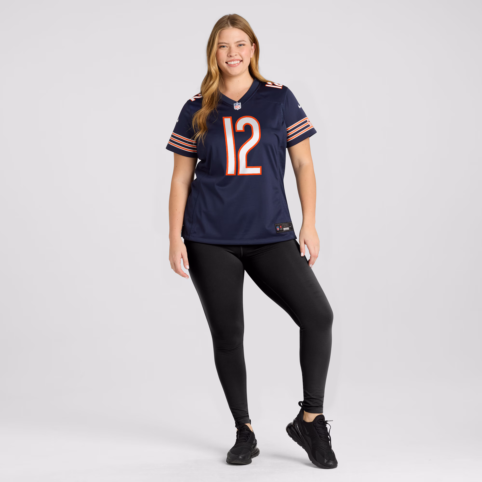 Velus Jones Jr. Chicago Bears Women's Game Player Jersey - Navy