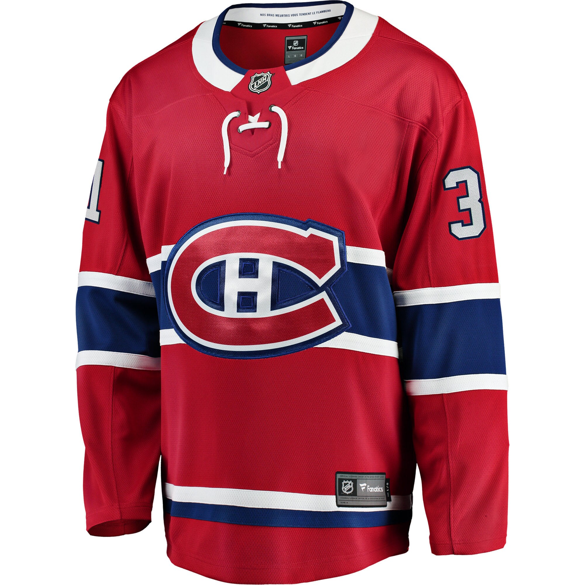 Carey Price Montreal Canadiens Breakaway Player Jersey - Red