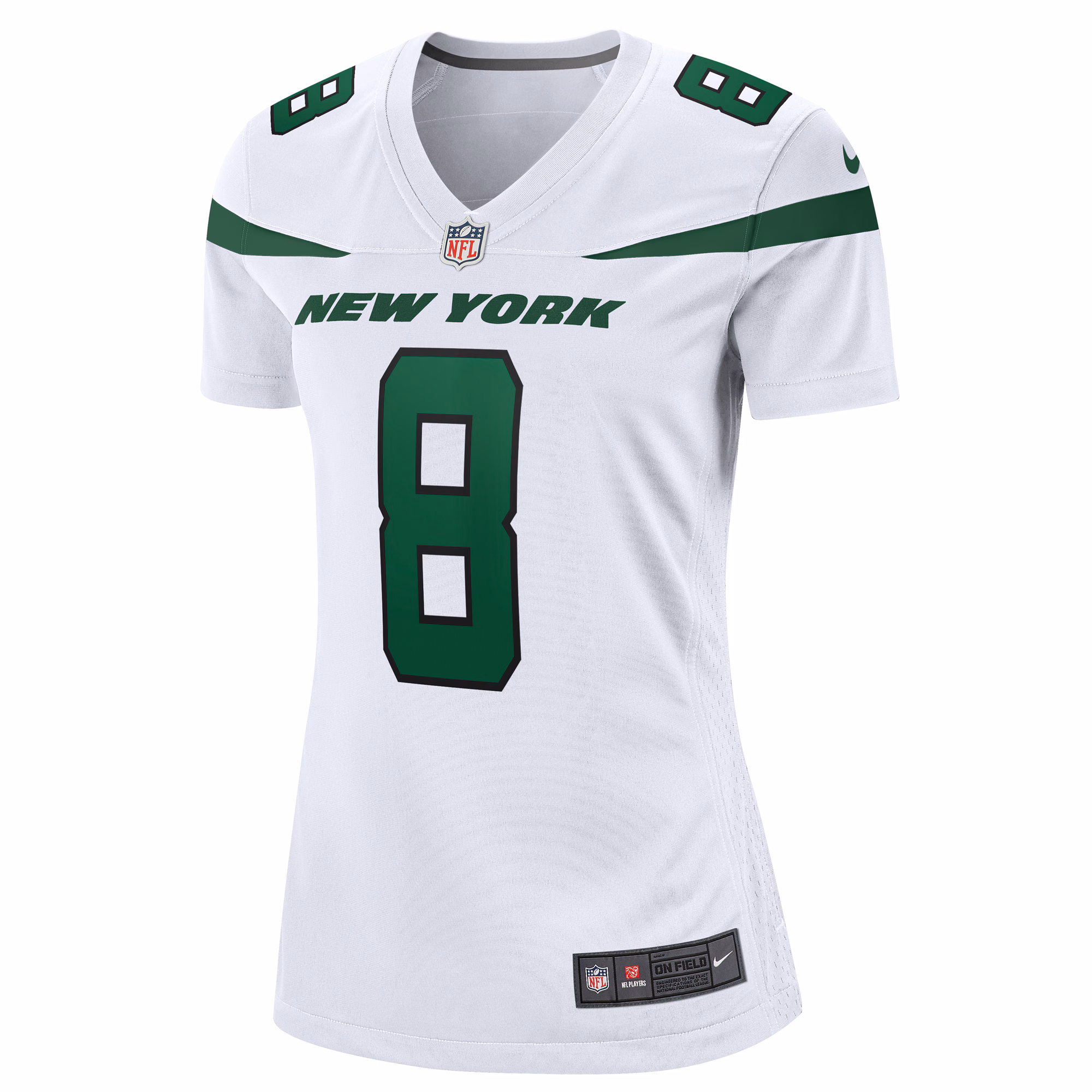 Aaron Rodgers New York Jets Women's Player Jersey - White