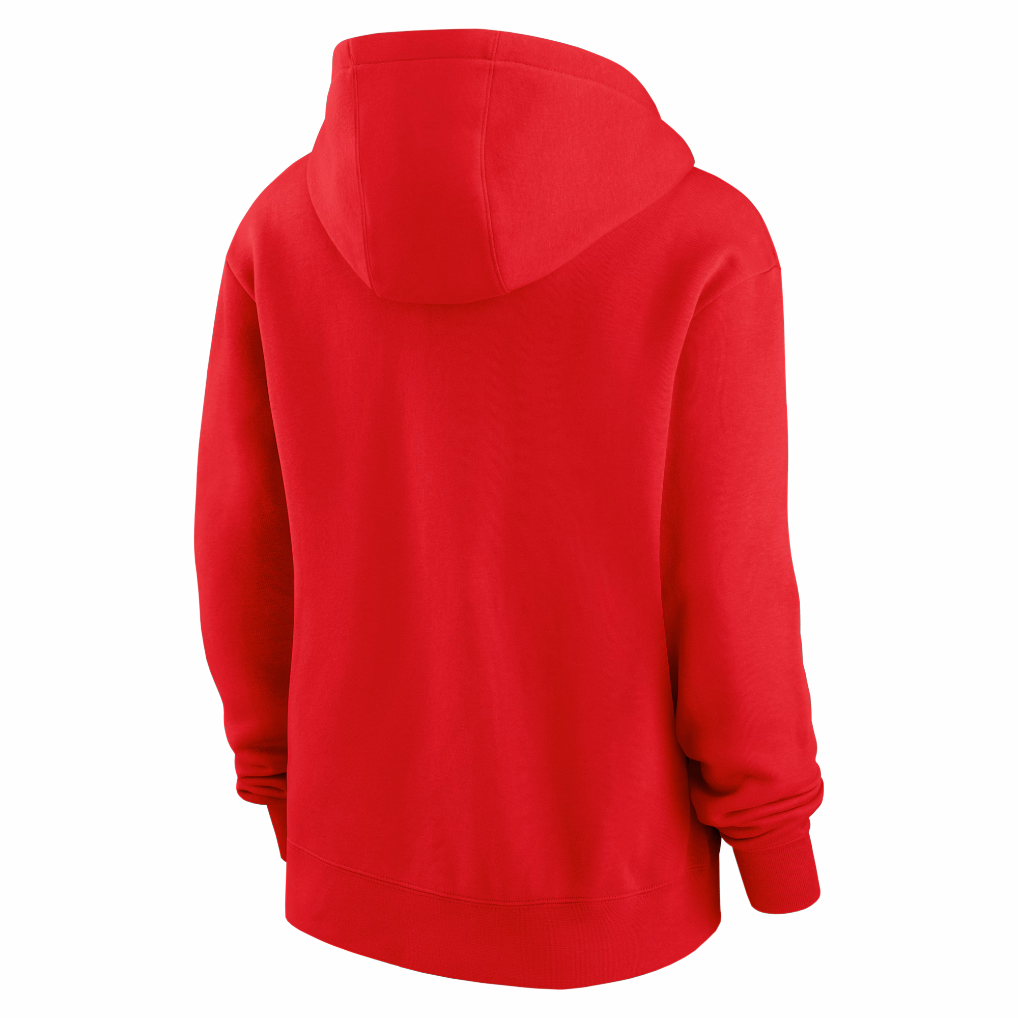 New England Patriots Women's Club Fleece Pullover Hoodie - Red