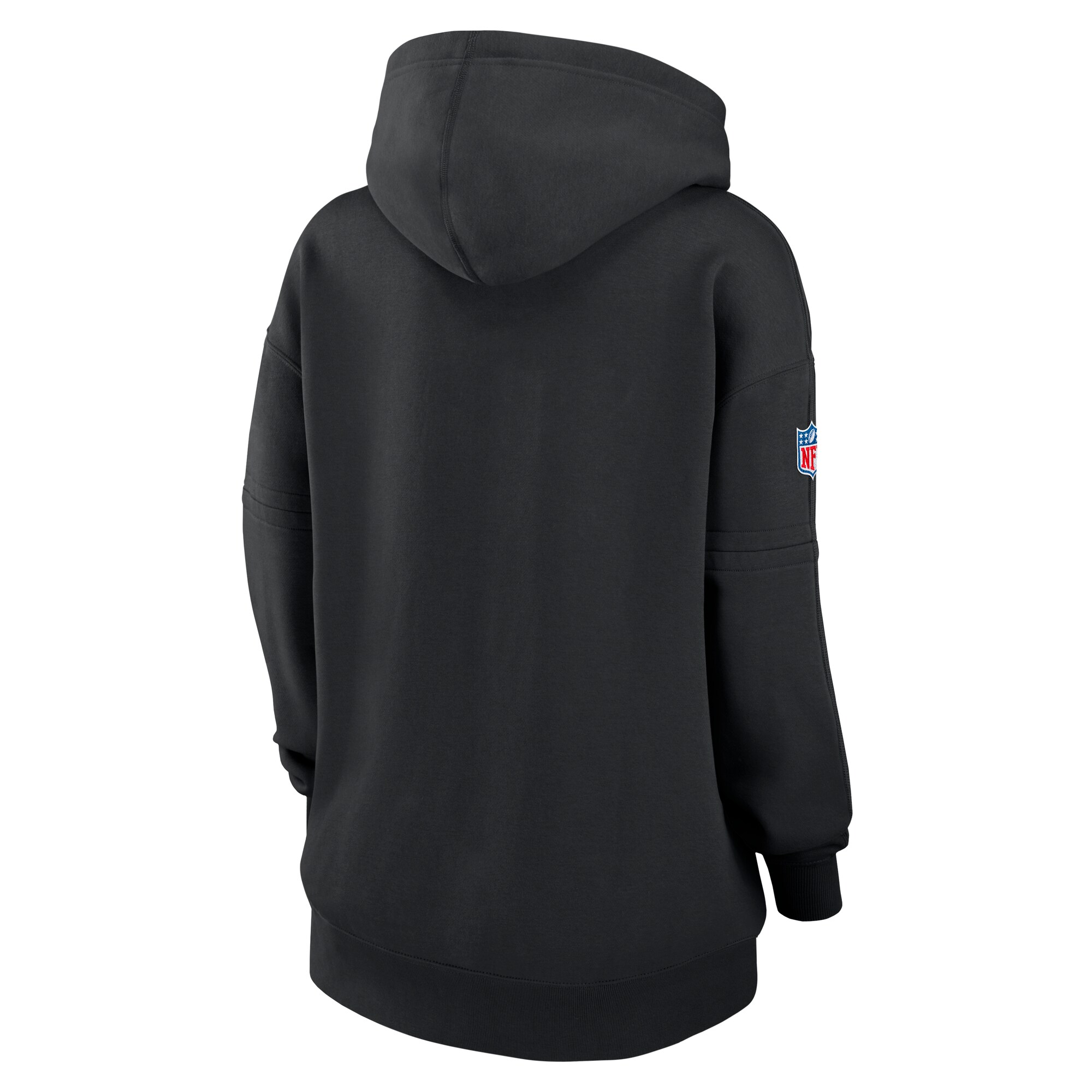 Chicago Bears Women's 2024 NFL Crucial Catch Club Pullover Hoodie - Black