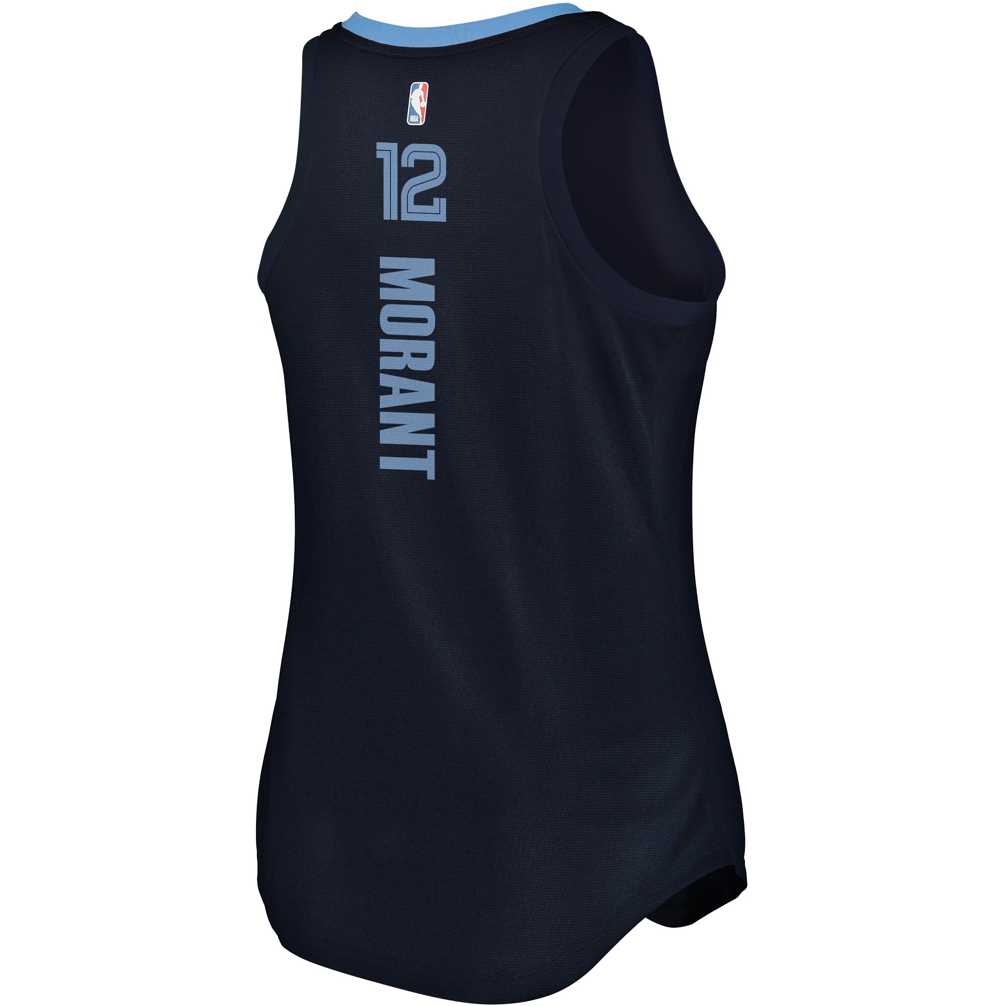 Ja Morant Memphis Grizzlies  Women's 2019/20 Fast Break Team Tank Jersey - Icon Edition - Navy