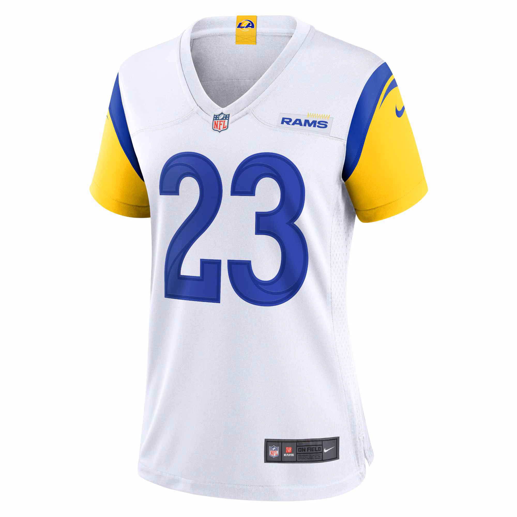 Cam Akers Los Angeles Rams Women's Game Jersey - White