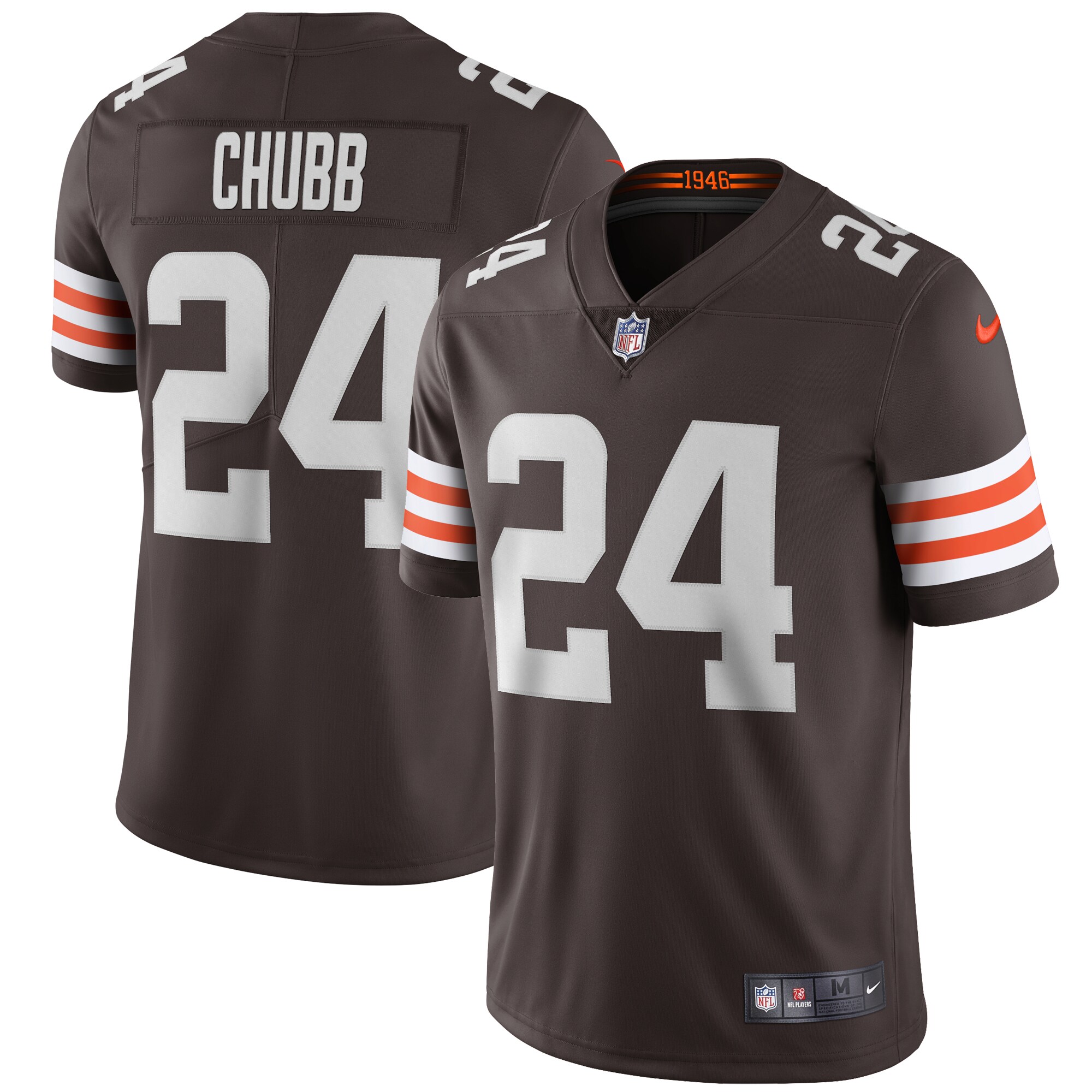 Nick Chubb Cleveland Browns  Vapor Limited Jersey - Brown