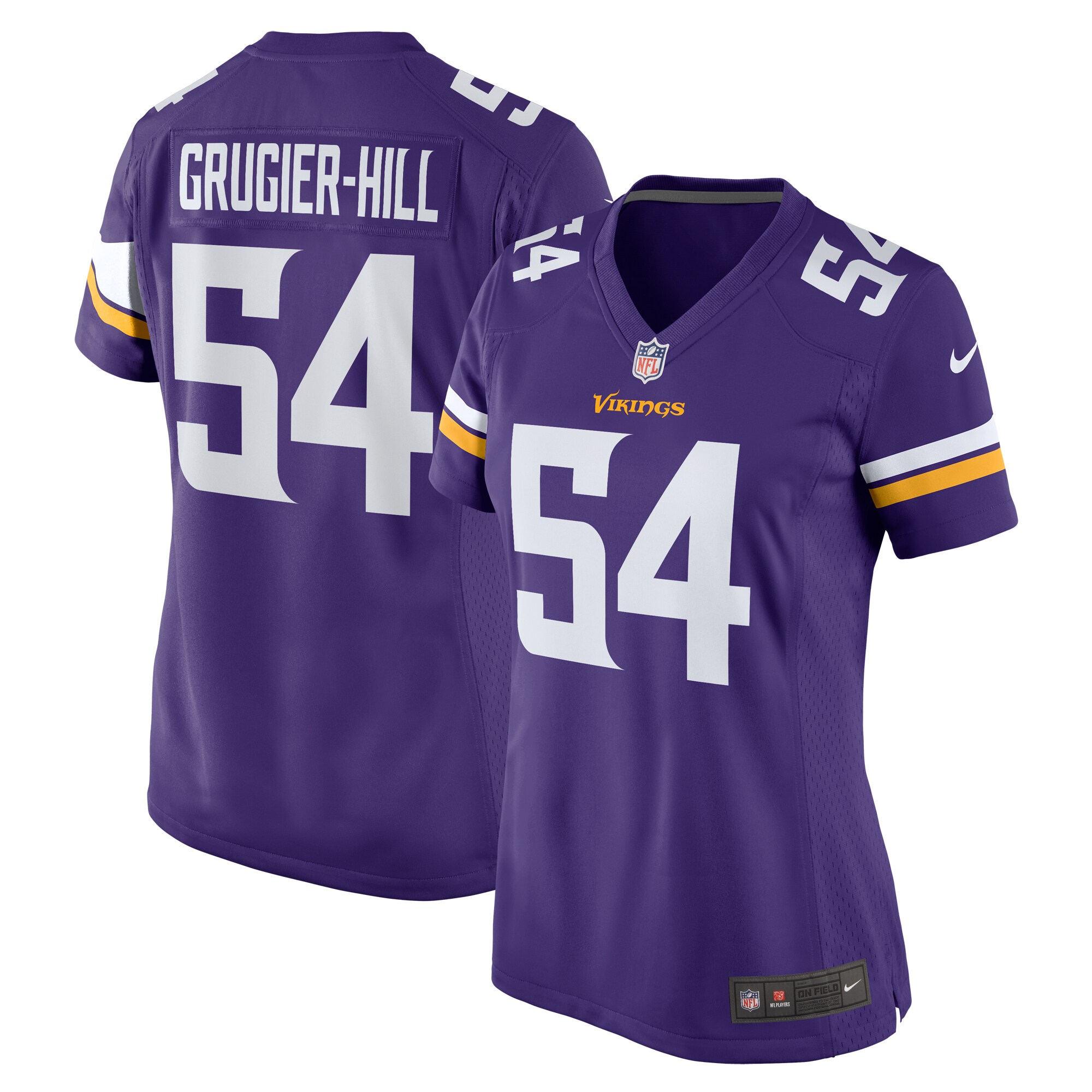 Kamu Grugier-Hill Minnesota Vikings Women's Game Jersey -  Purple