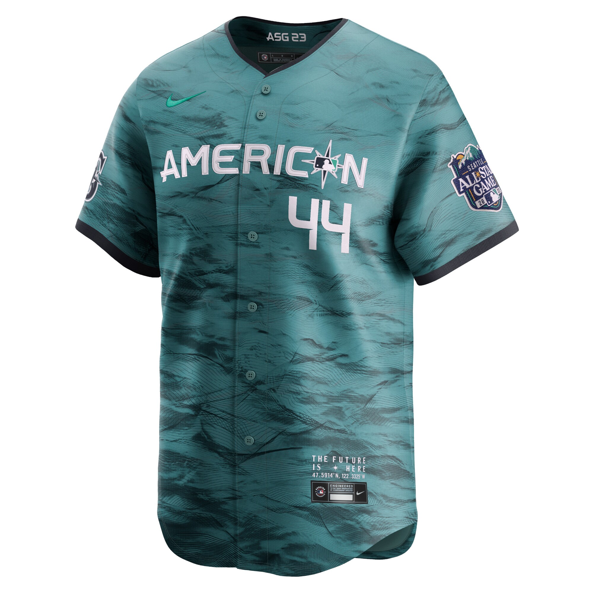 Julio Rodriguez American League  2023 MLB All-Star Game Limited Player Jersey - Teal