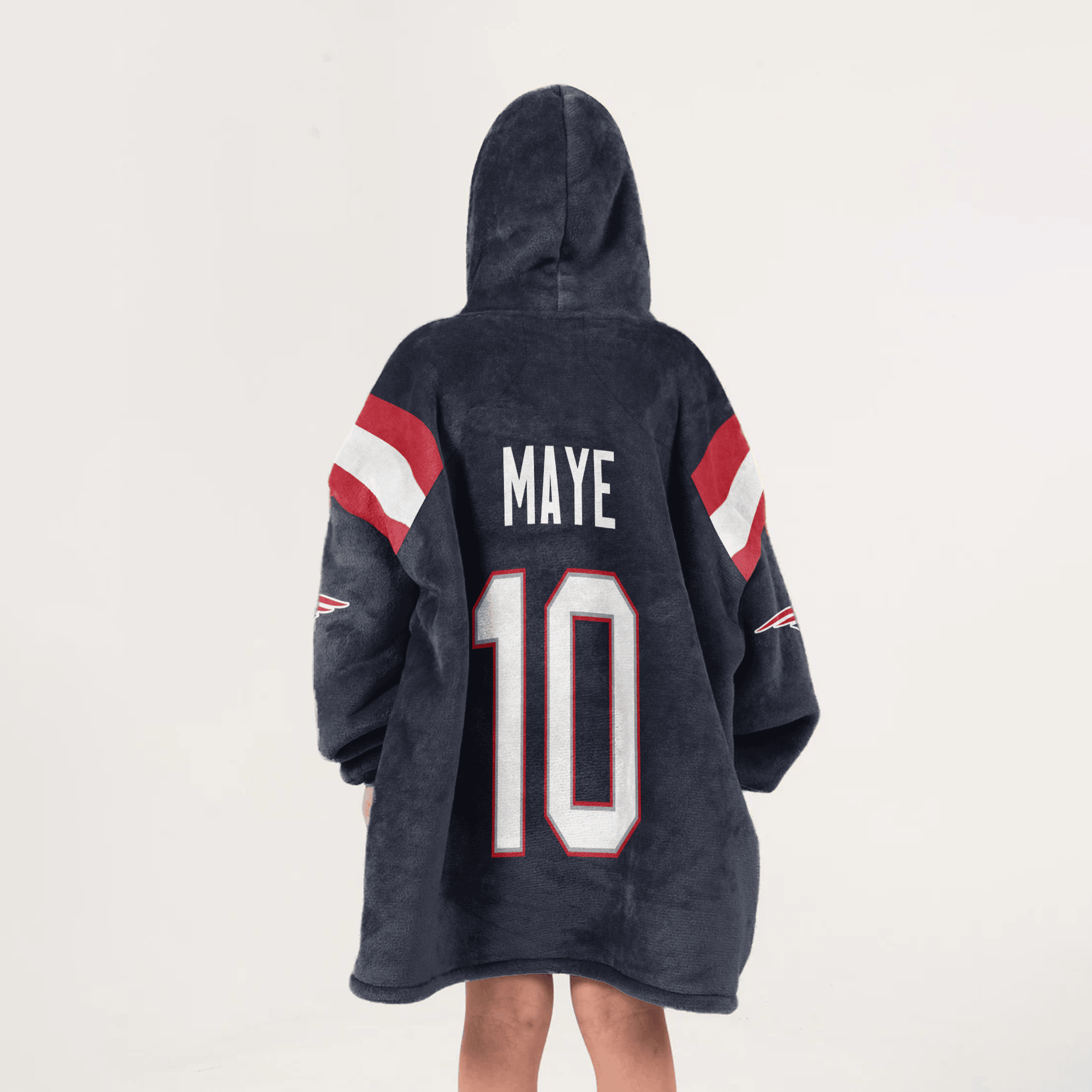 Do Your Job 10 New England Football Unisex Blanket Hoodie