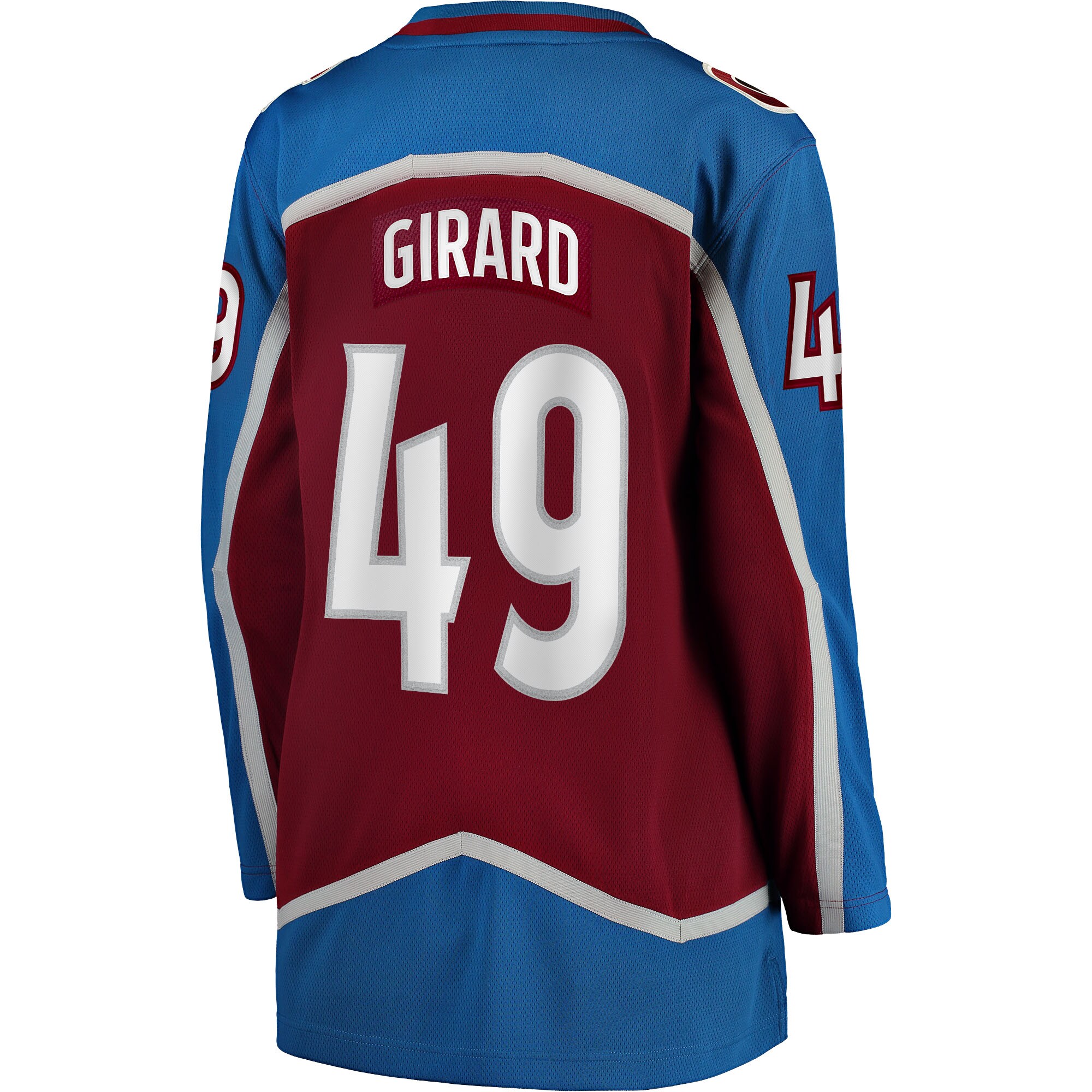 Samuel Girard Colorado Avalanche Women's Home Breakaway Player Jersey - Burgundy