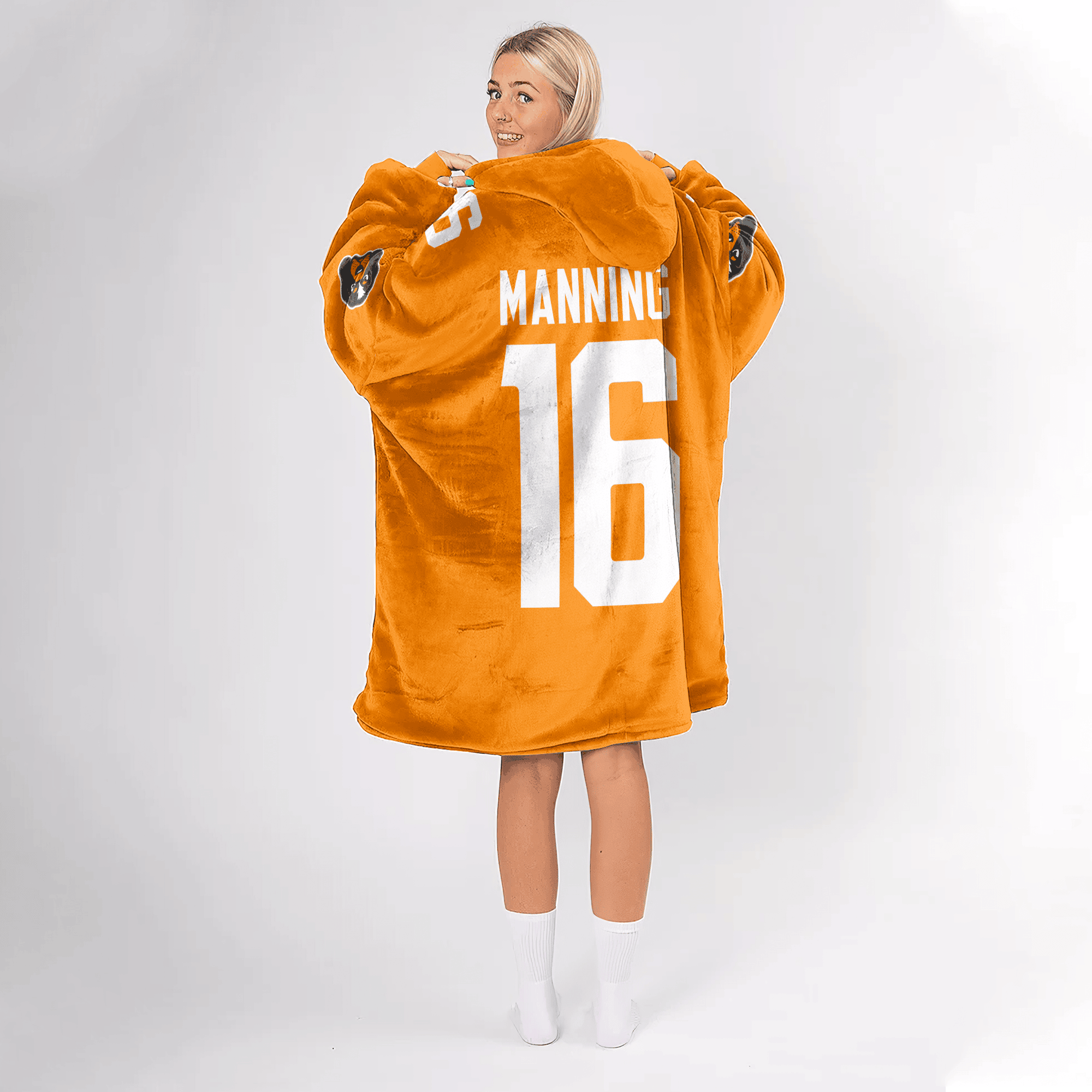 Adult 16 Tennessee Football Unisex Blanket Hoodie