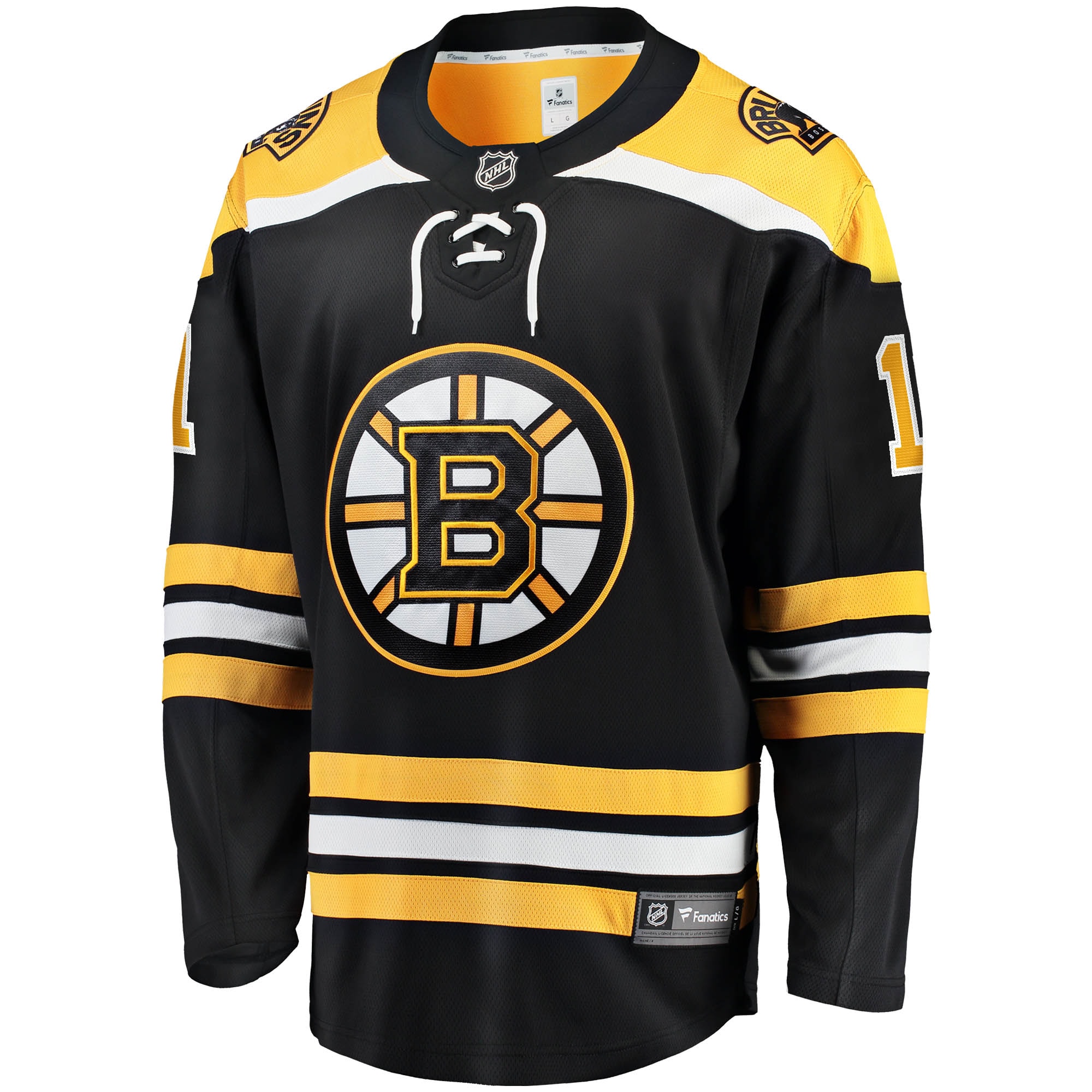 Jeremy Swayman Boston Bruins 2017/18 Home Breakaway Replica Jersey - Black