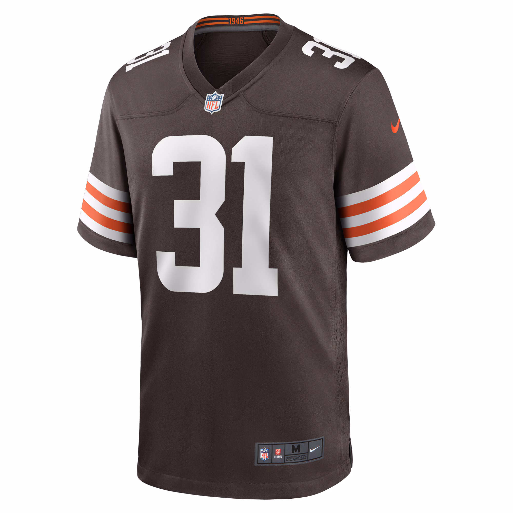 Vincent Gray Cleveland Browns Team Game Jersey -  Brown