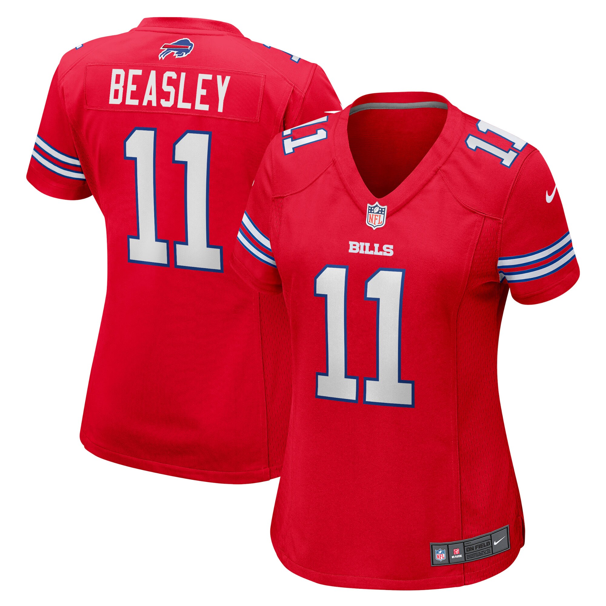 Cole Beasley Buffalo Bills  Women's Game Player Jersey - Red