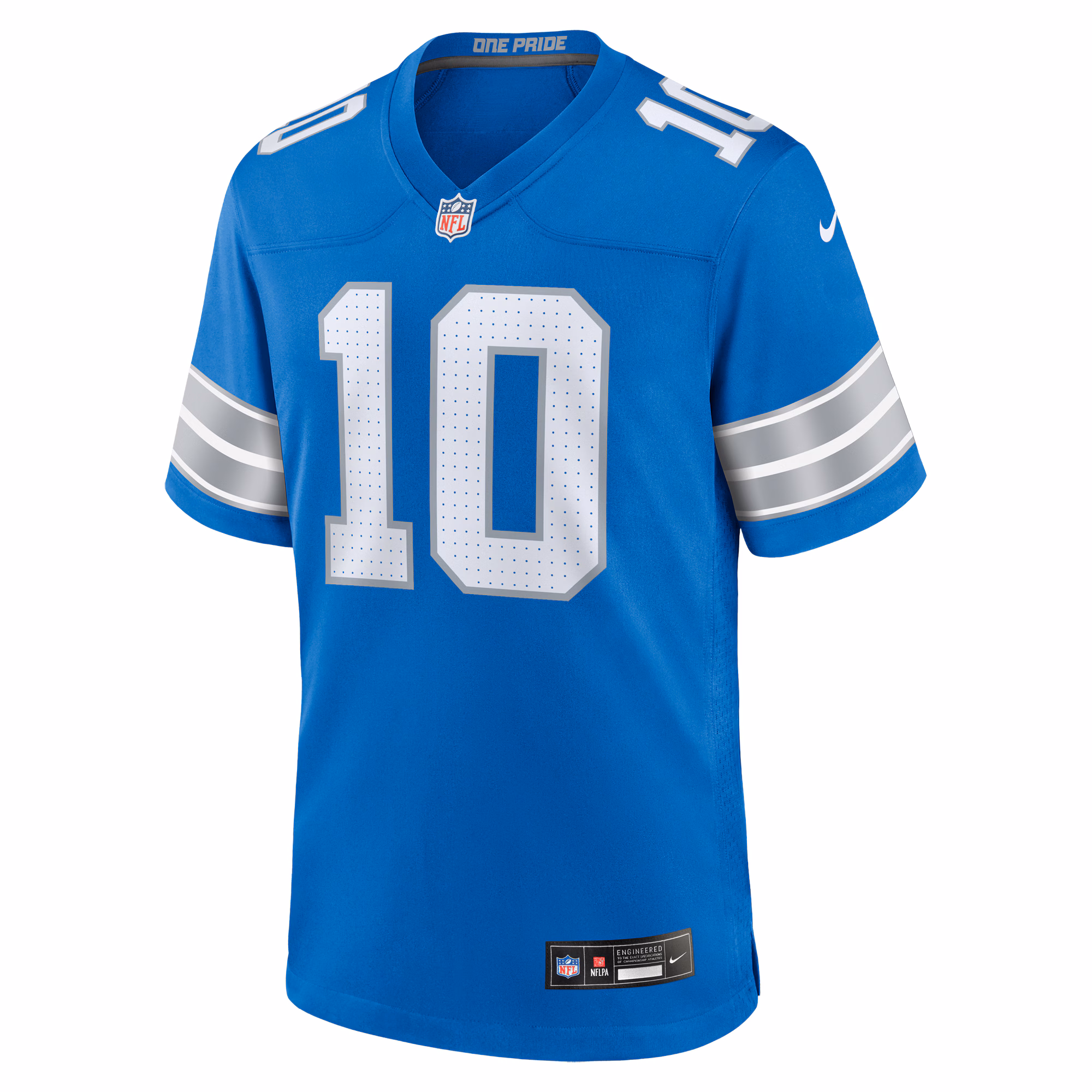 Tre'Quan Smith Detroit Lions Game Jersey -  Blue