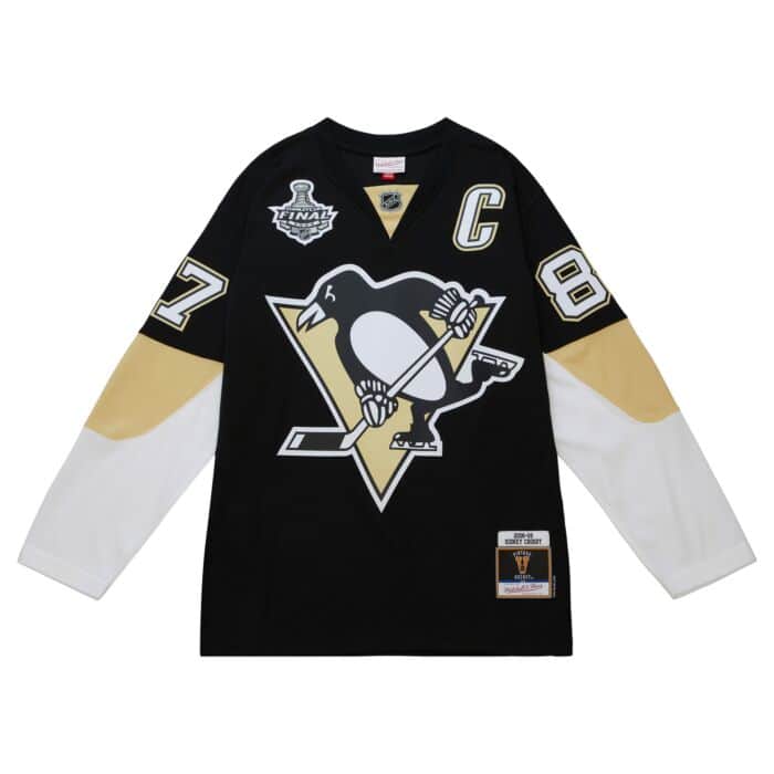Blue Line Sidney Crosby Pittsburgh Penguins 2008 Jersey