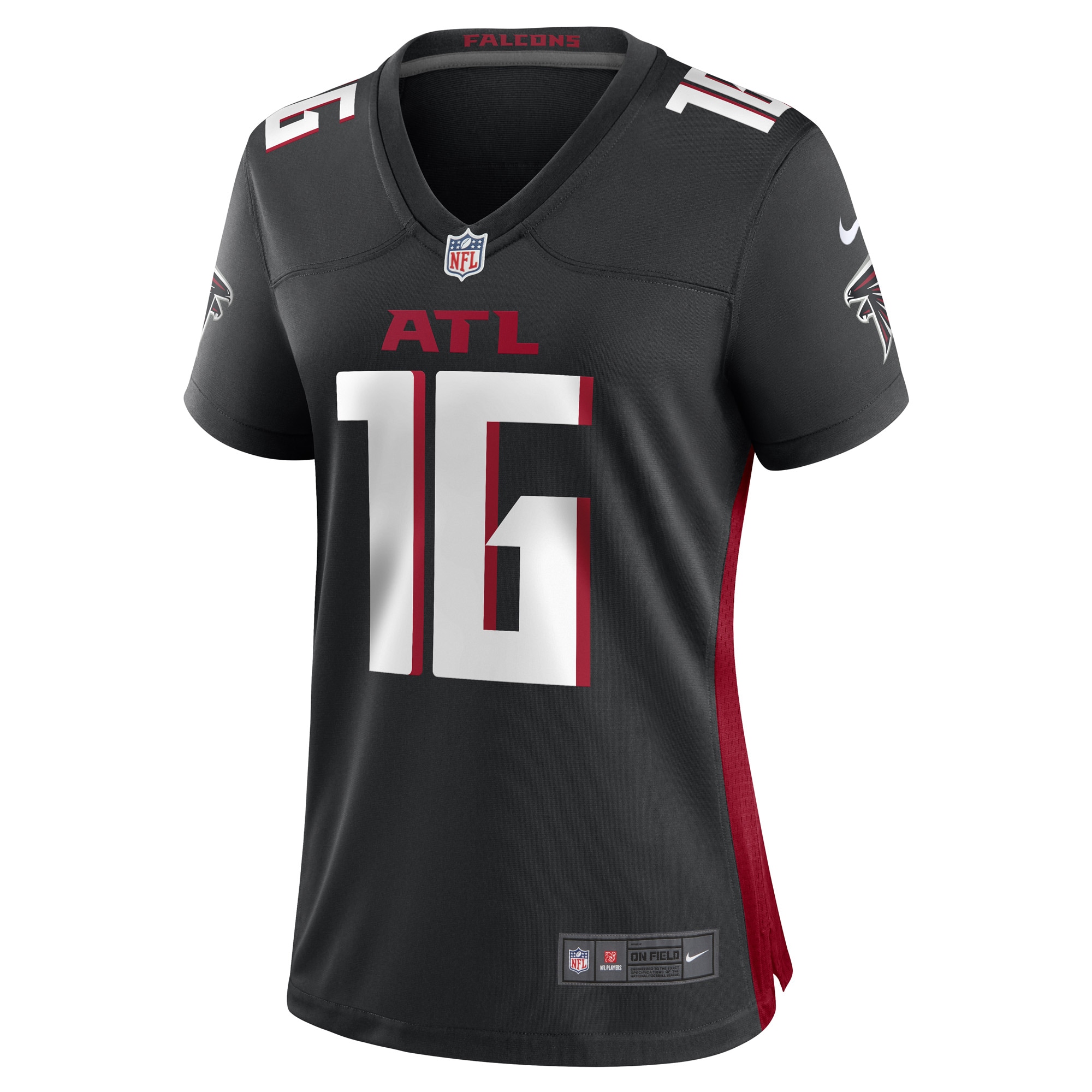 Cameron Batson Atlanta Falcons  Women's Game Player Jersey - Black