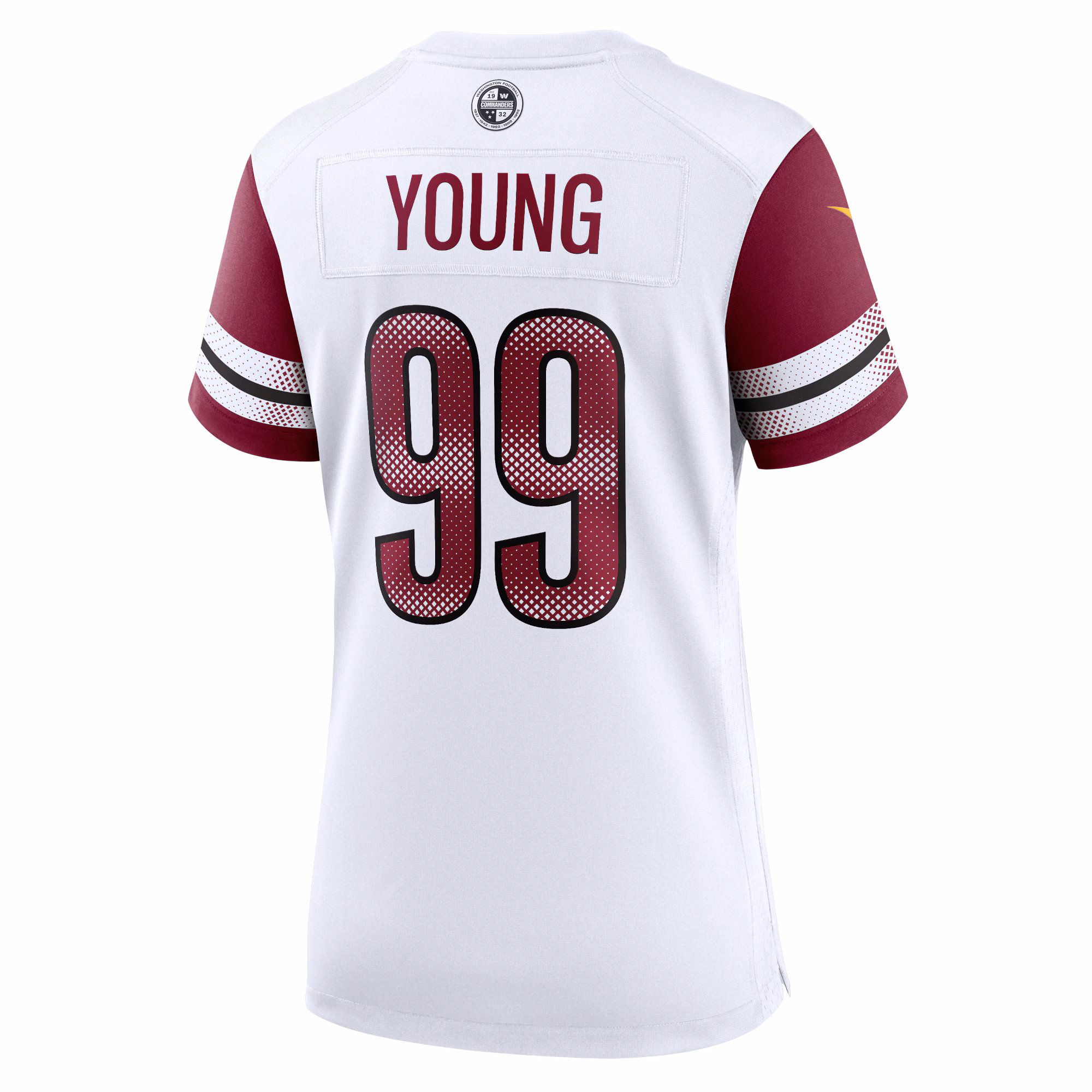 Chase Young Washington Commanders Women's Player Jersey - Burgundy