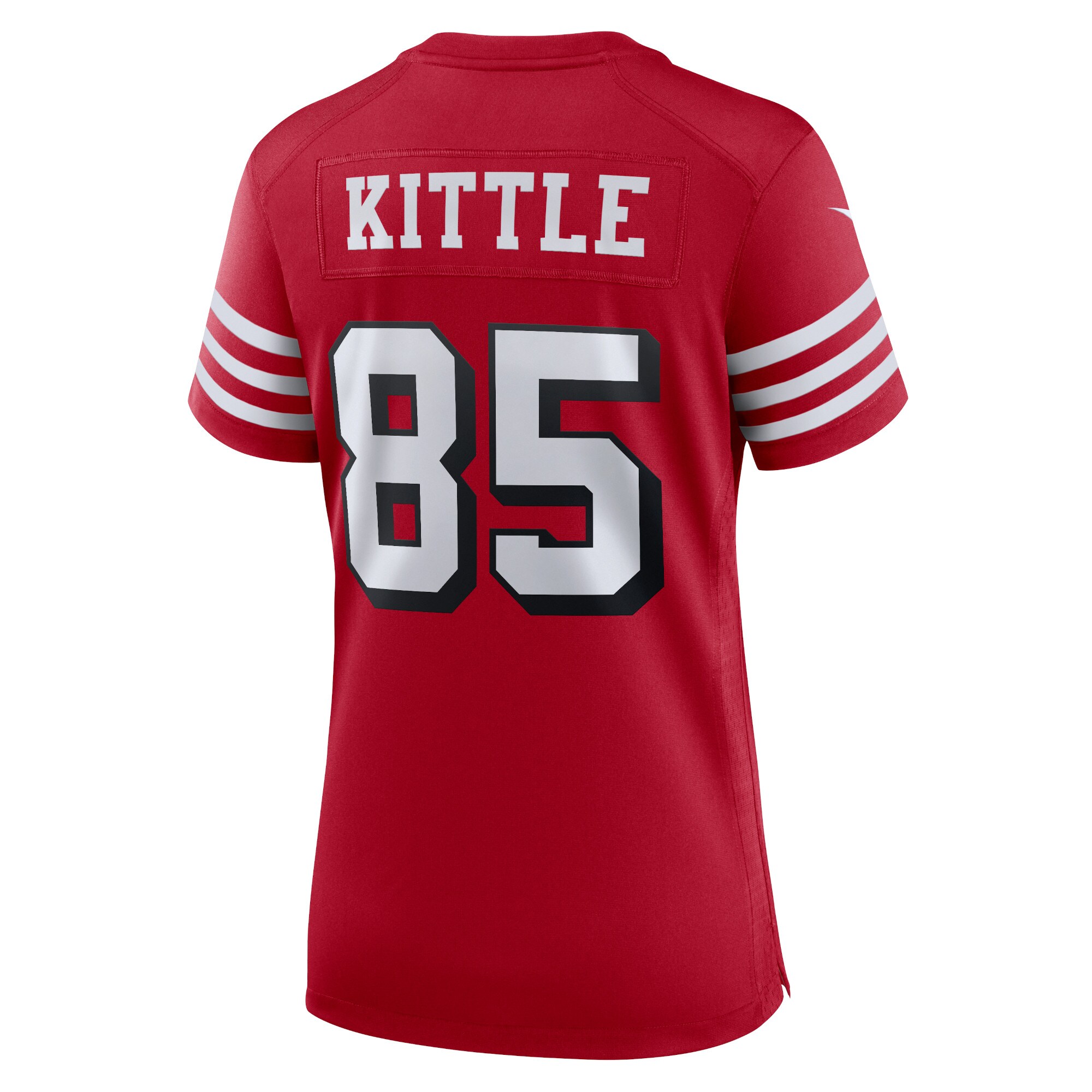George Kittle San Francisco 49ers  Women's Alternate Player Game Jersey - Red