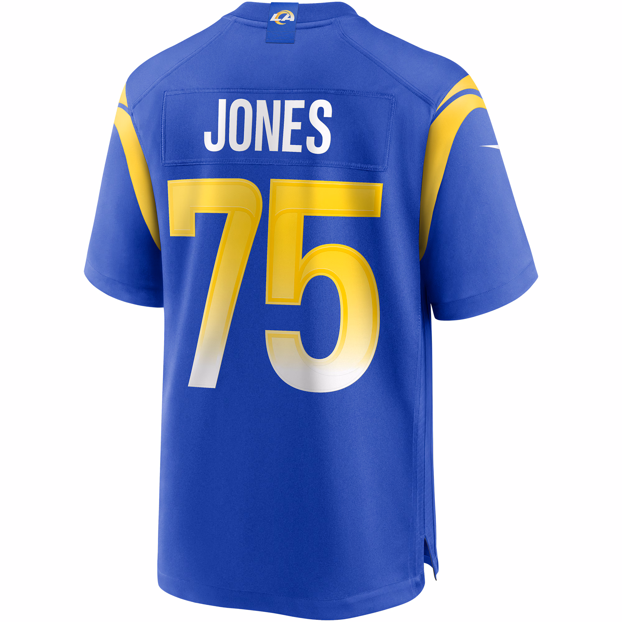 Deacon Jones Los Angeles Rams Game Retired Player Jersey - Royal