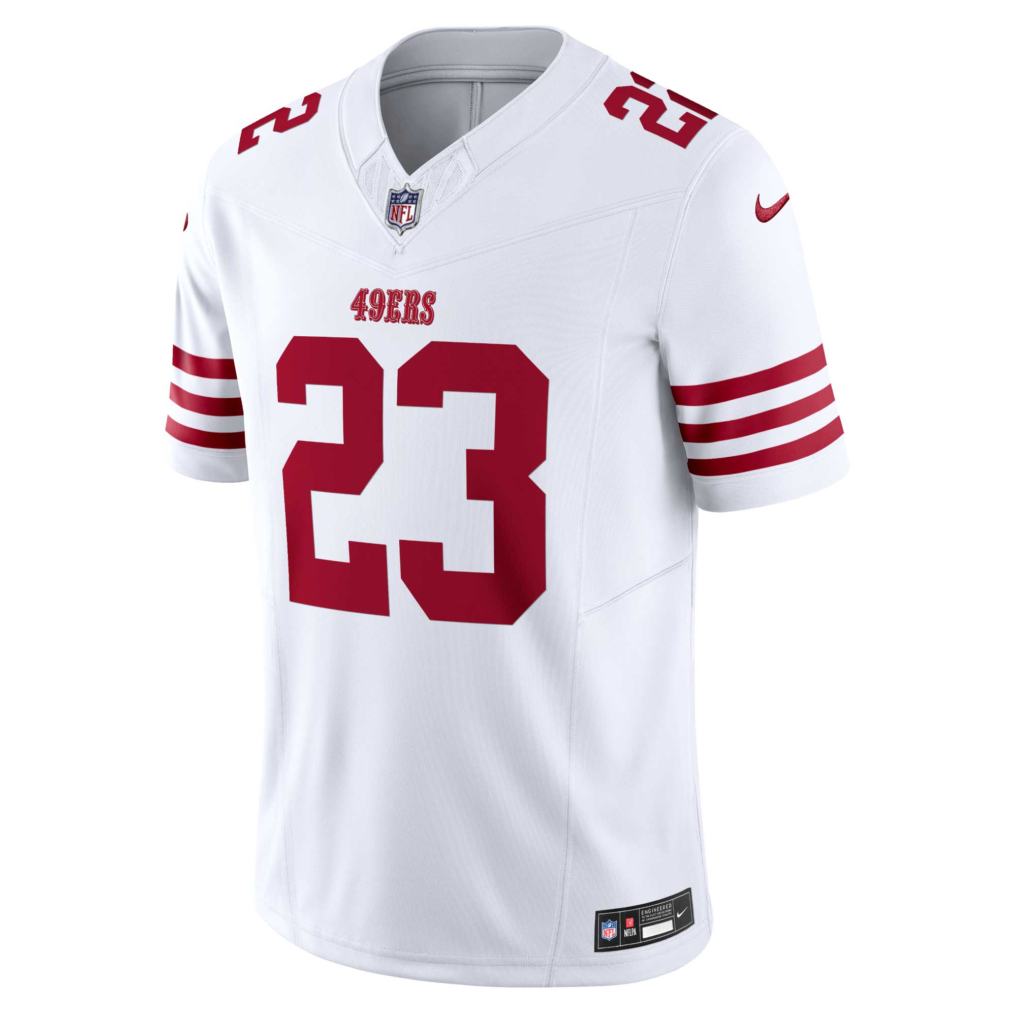 Christian McCaffrey San Francisco 49ers  Vapor F.U.S.E. Limited Jersey - White