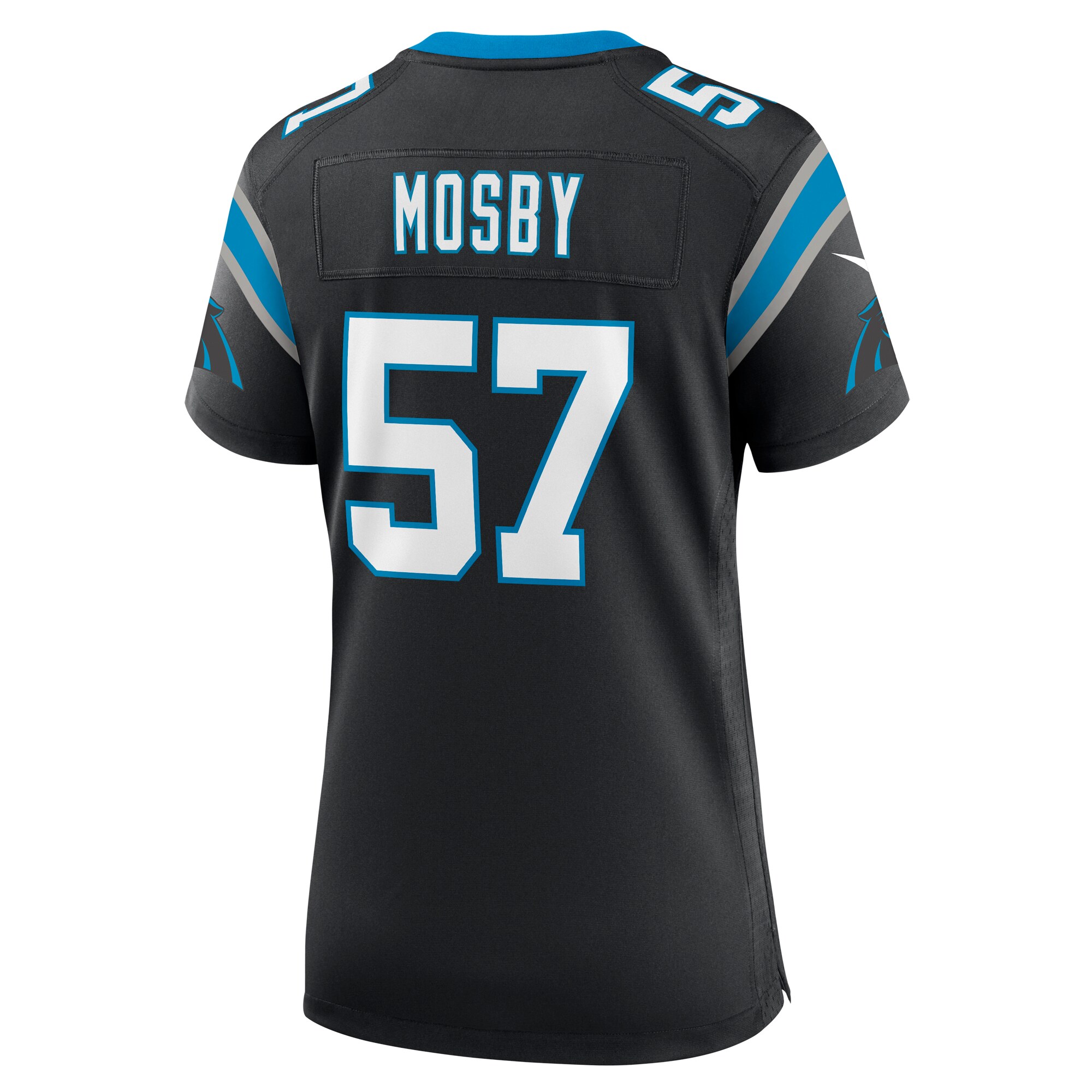 Arron Mosby Carolina Panthers  Women's Team Game Jersey - Black