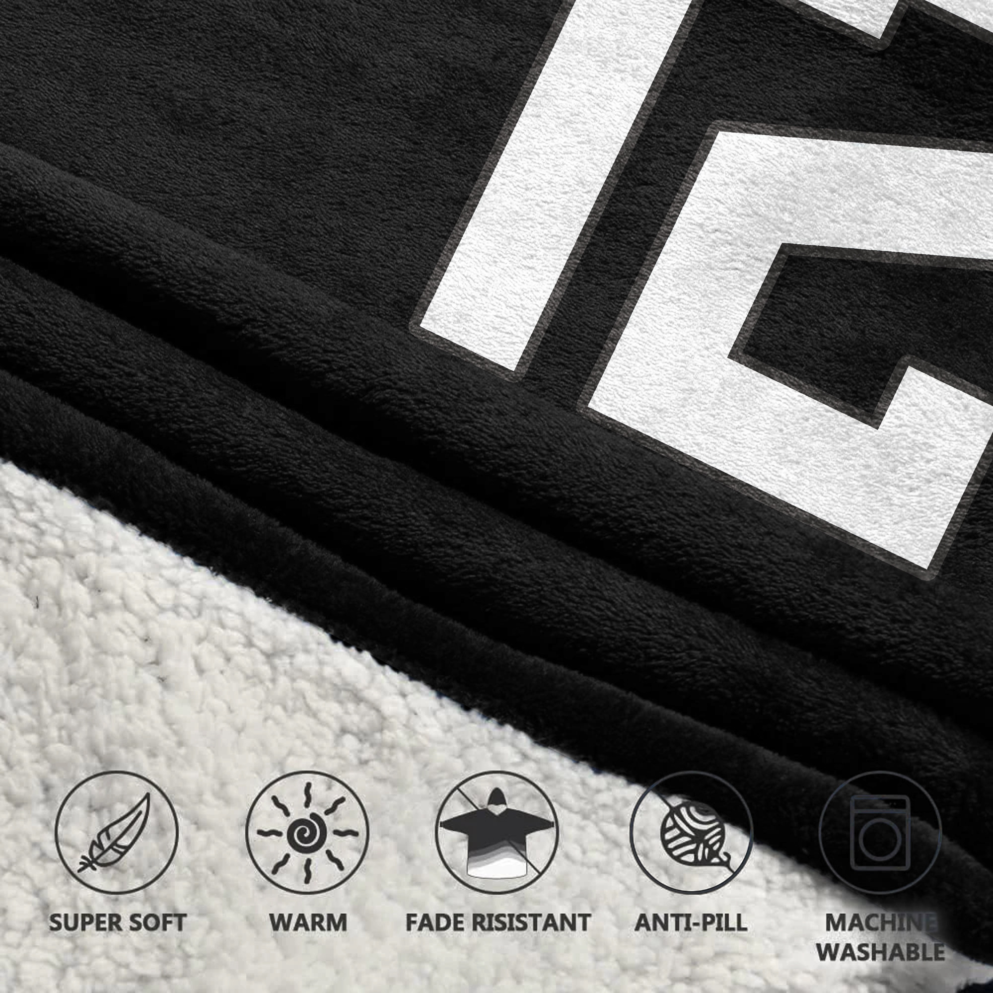 Adult 12 Jacksonville Football Unisex Blanket Hoodie