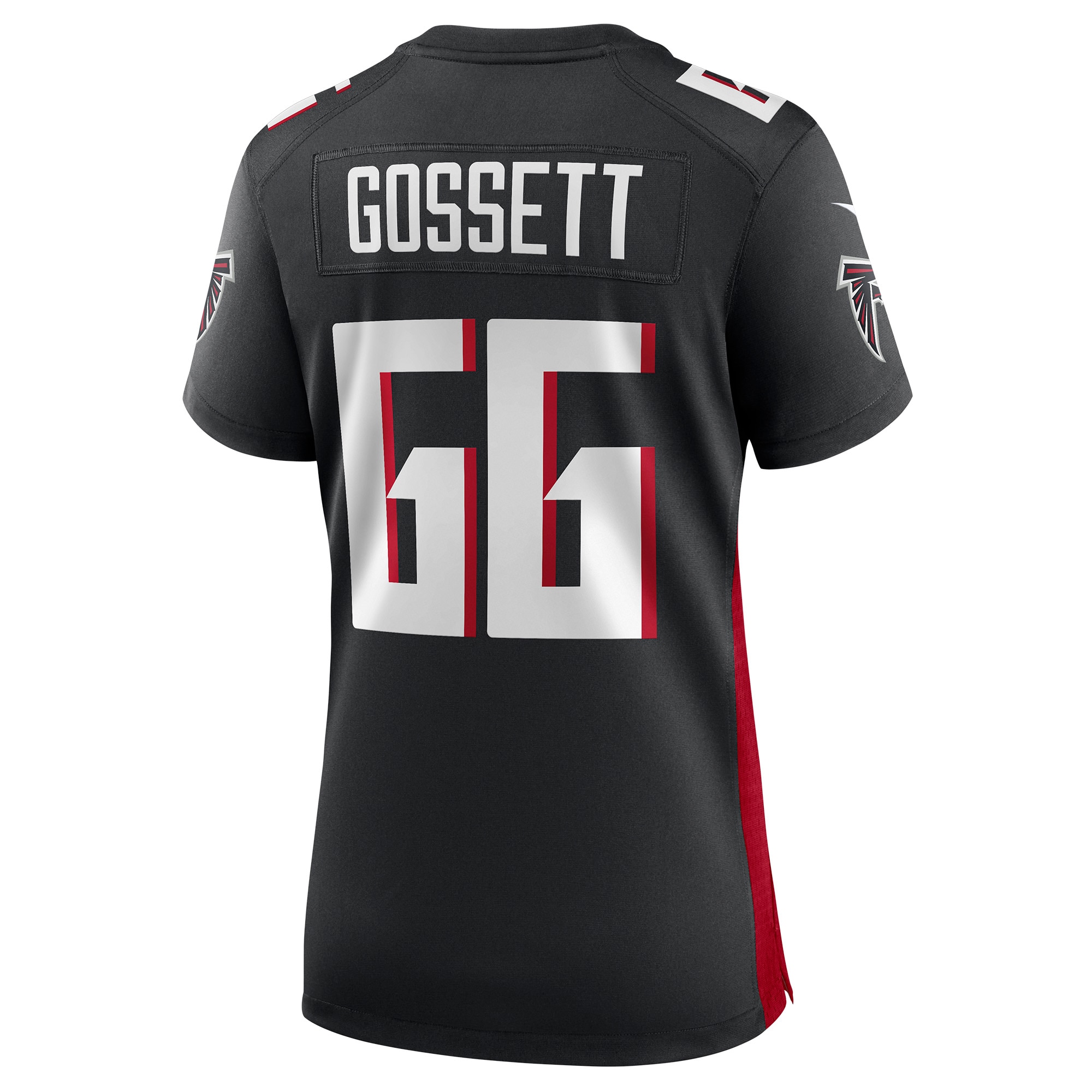 Colby Gossett Atlanta Falcons  Women's Game Jersey - Black
