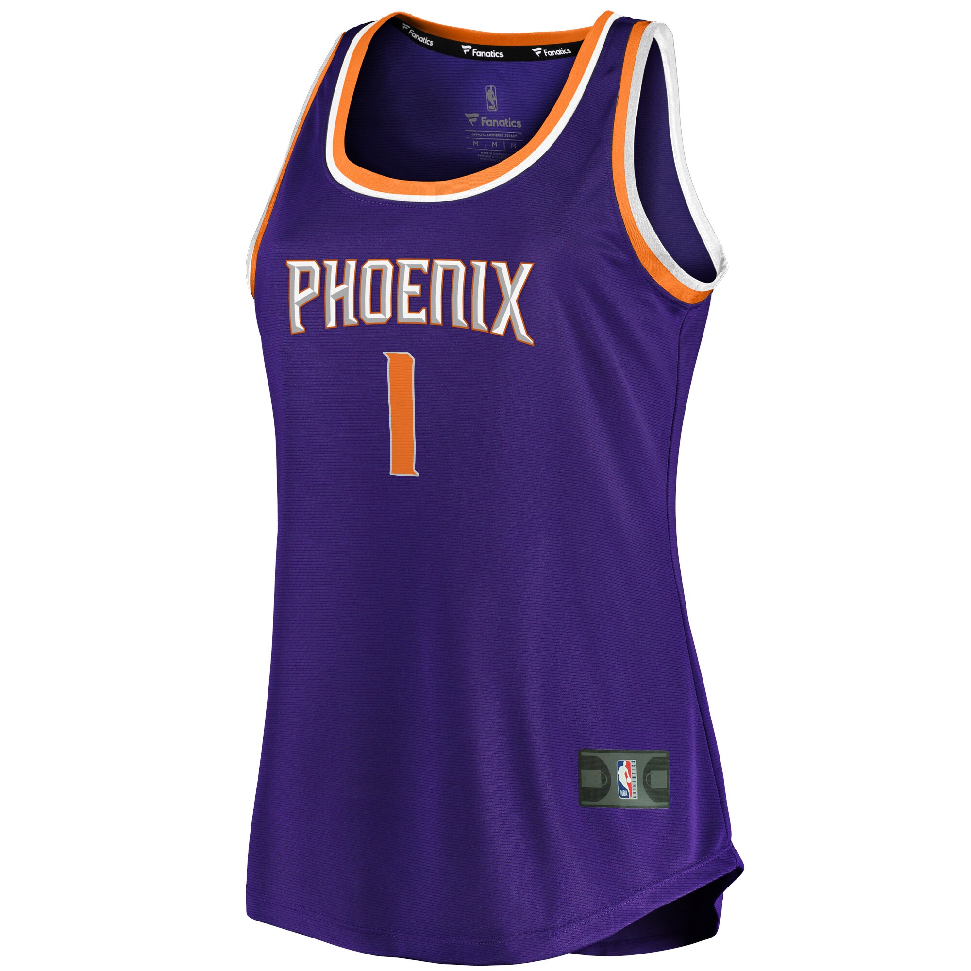 Devin Booker Phoenix Suns  Women's Fast Break Team Tank Jersey - Icon Edition - Purple