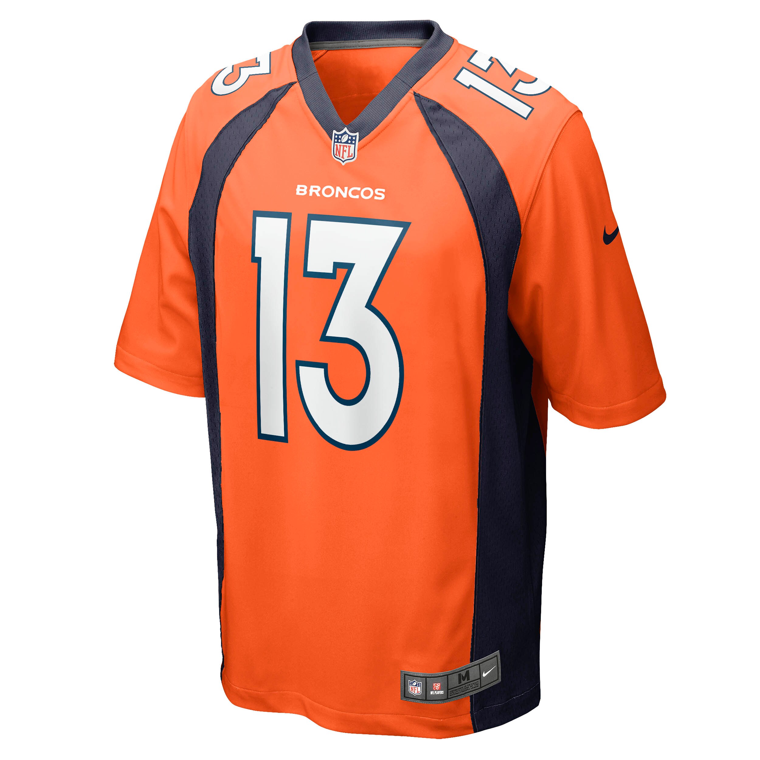 Michael Ojemudia Denver Broncos  Game Jersey - Orange