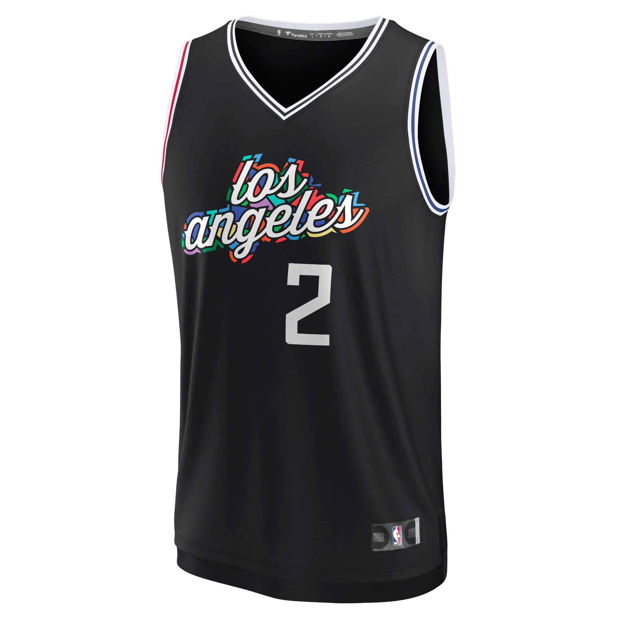 Kawhi Leonard LA Clippers  Youth 2022/23 Fastbreak Jersey - City Edition - Black