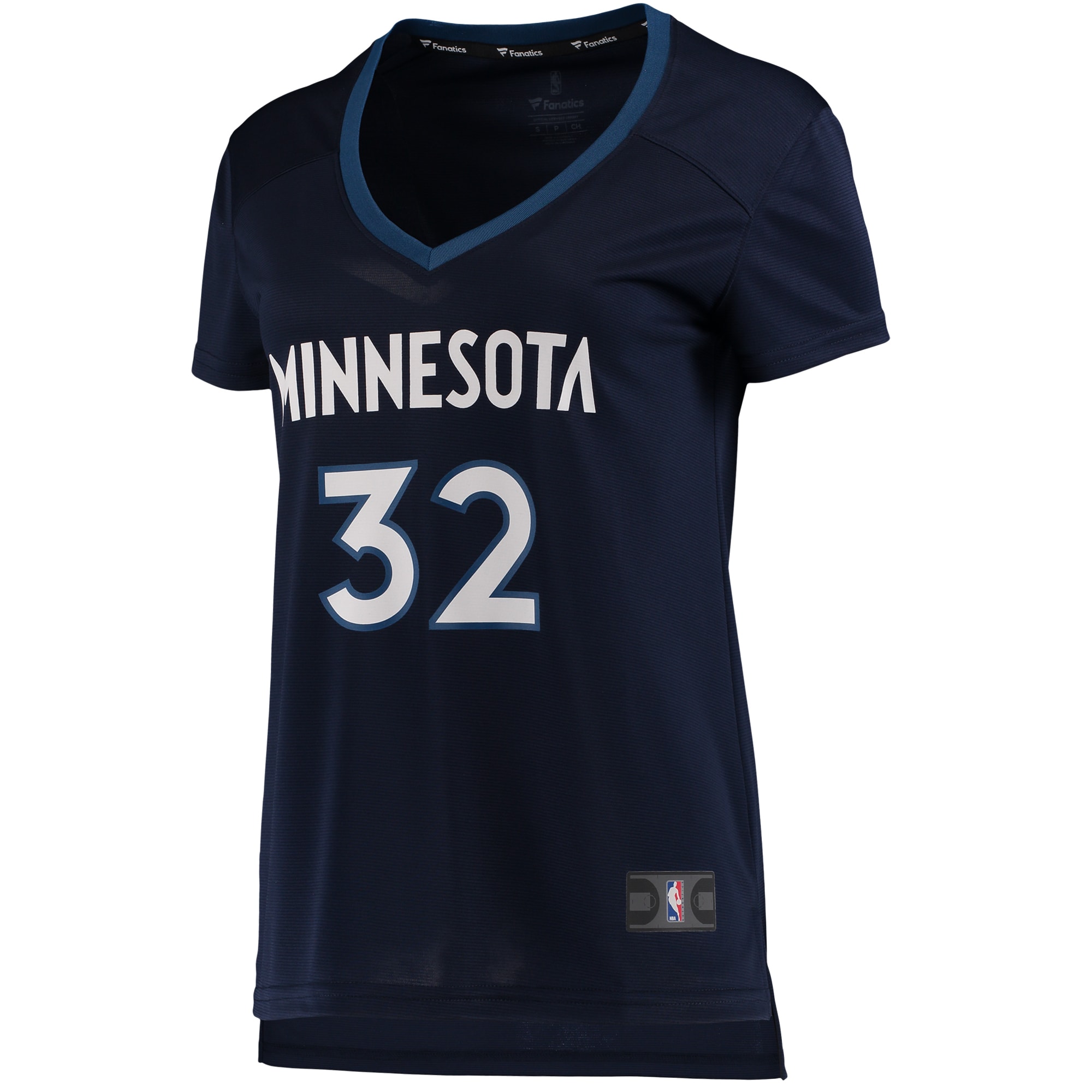 Karl-Anthony Towns Minnesota Timberwolves  Women's Fast Break Replica Jersey Navy - Icon Edition