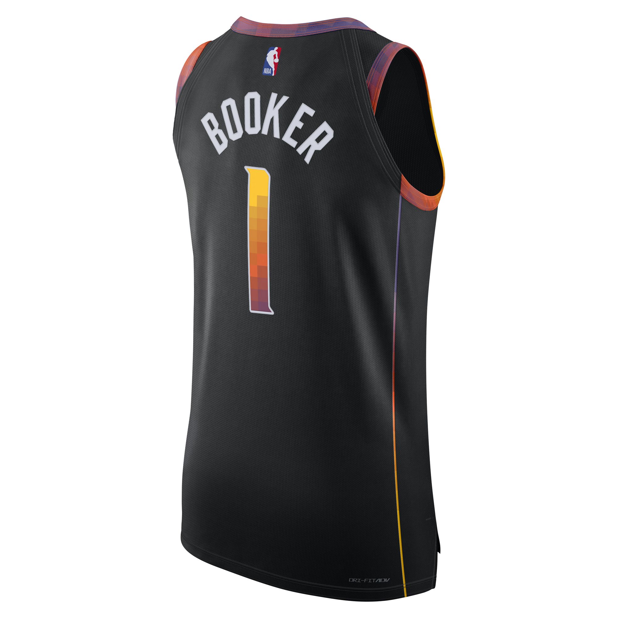 Devin Booker Phoenix Suns  Authentic Player Jersey - Statement Edition - Black