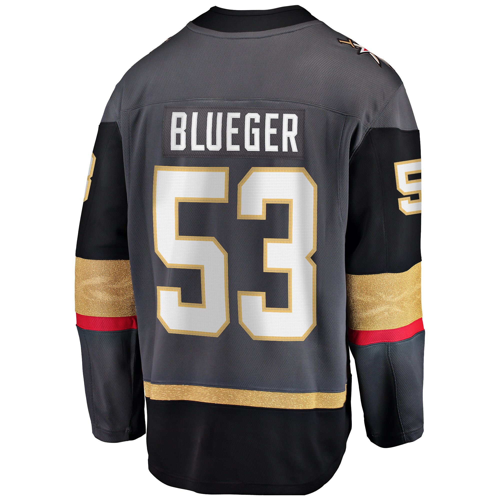 Teddy Blueger Vegas Golden Knights Home Breakaway Jersey - Gray