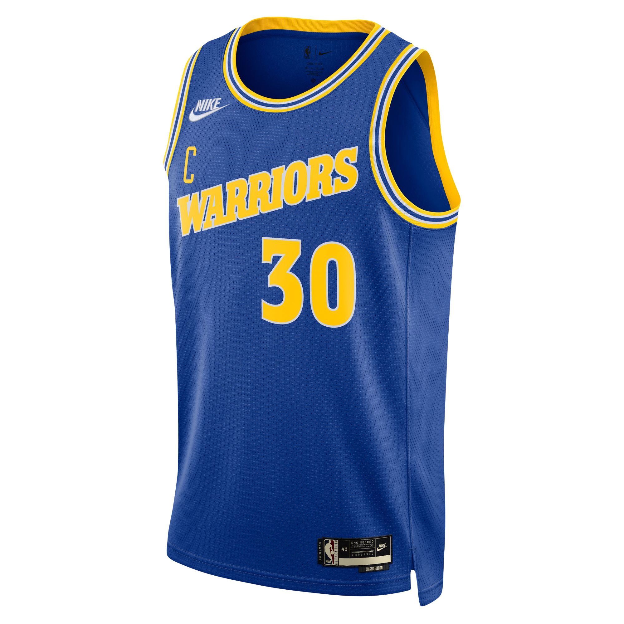 Stephen Curry Golden State Warriors Swingman Jersey - Classic Edition - Blue