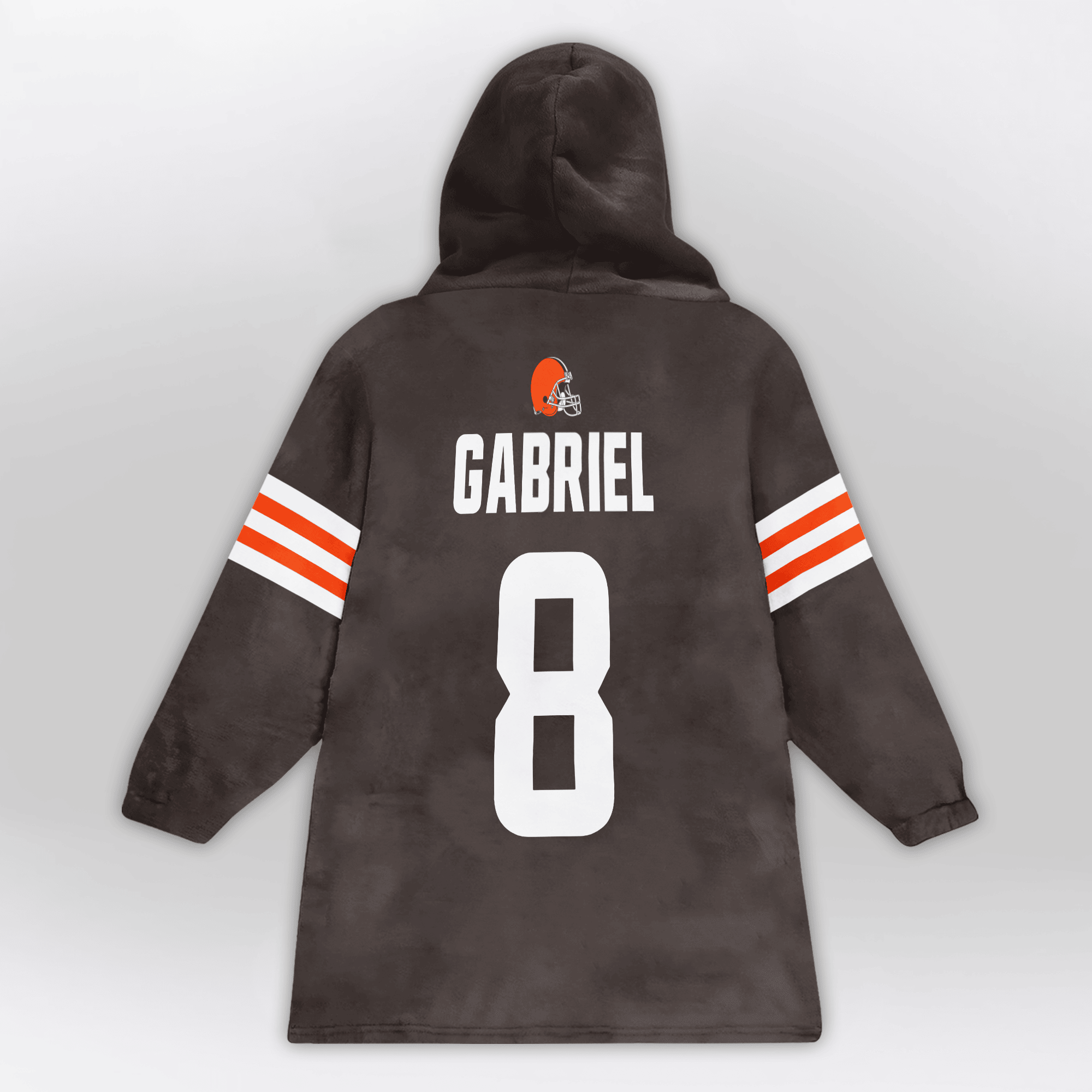 Adult D.G 8 Cleveland Football Unisex Blanket Hoodie