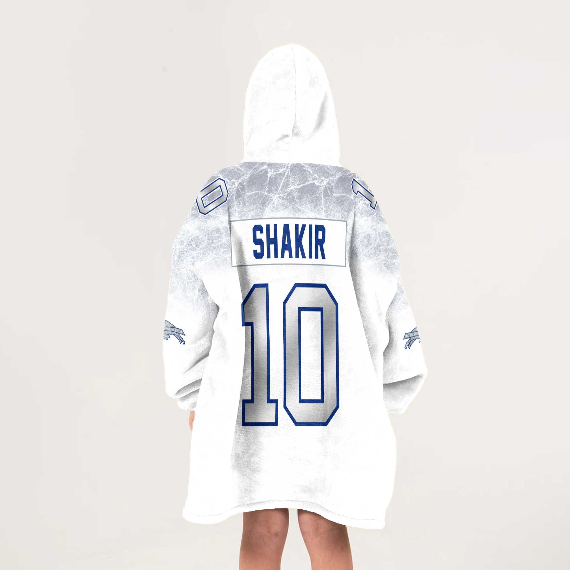 K.S 10 Buffalo Football Unisex Blanket Hoodie