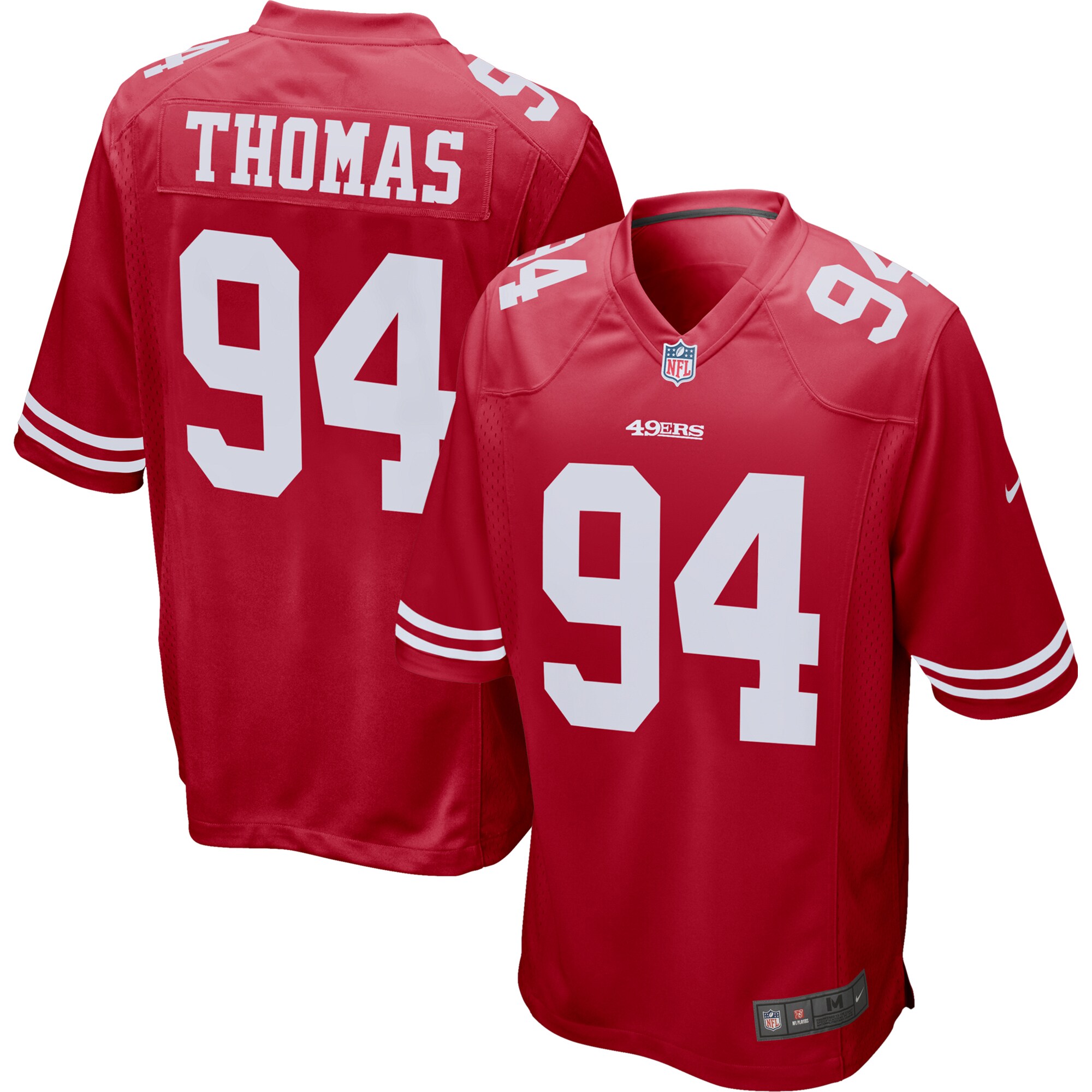 Solomon Thomas San Francisco 49ers  Player Game Jersey - Scarlet