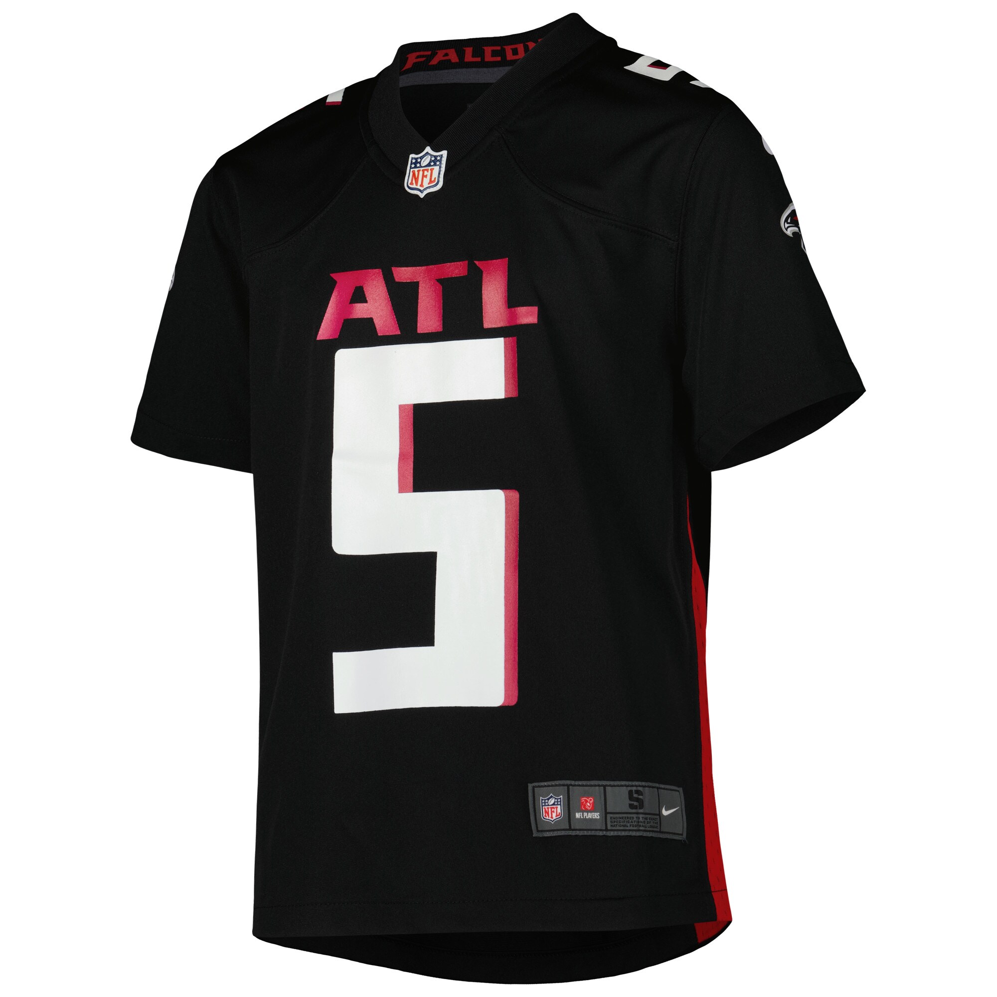 Drake London Atlanta Falcons Youth Game Jersey - Black