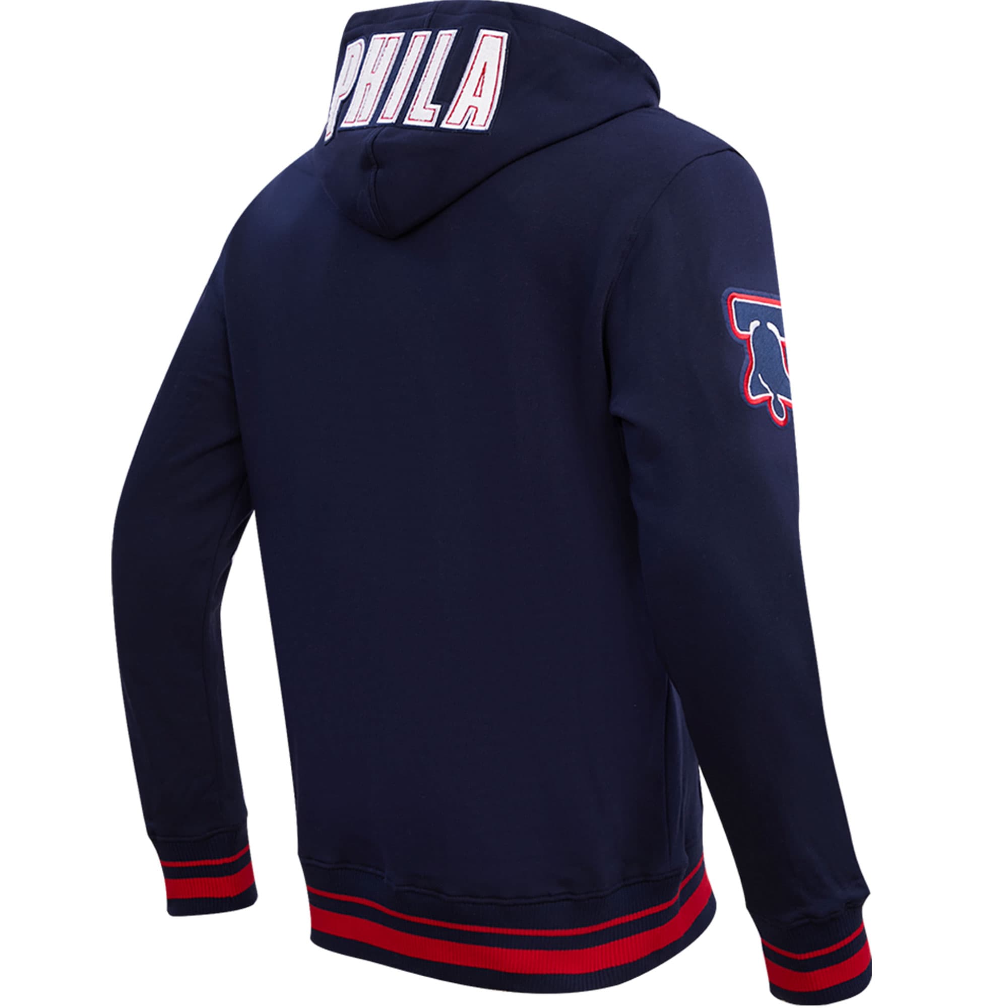 Men's Philadelphia 76ers Joel Embiid Pro Standard Navy 2023/24 City Edition Name & Number Pullover Hoodie