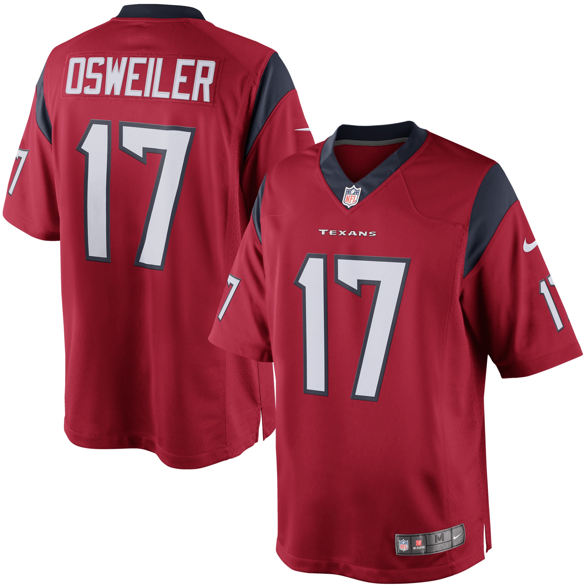 Brock Osweiler Houston Texans  Limited Jersey - Red