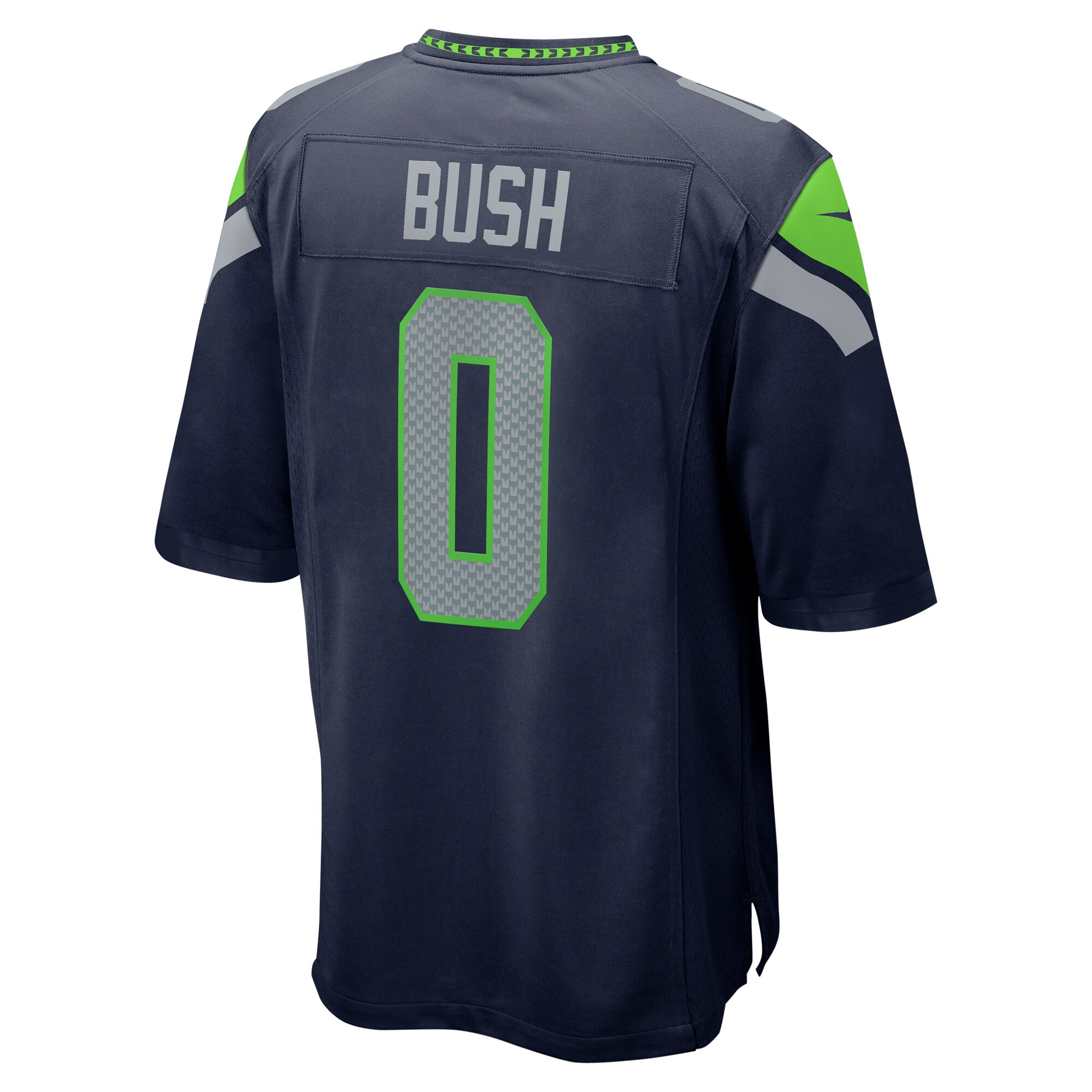 Devin Bush Seattle Seahawks  Game Jersey - College Navy