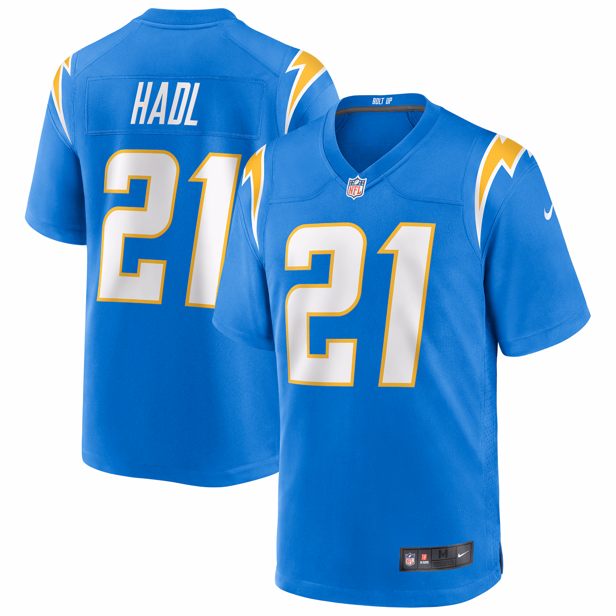 John Hadl Los Angeles Chargers Game Retired Player Jersey - Powder Blue