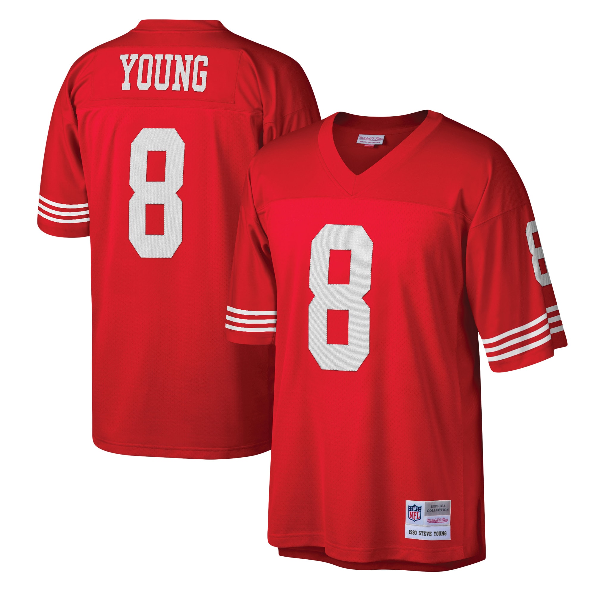 Steve Young San Francisco 49ers  Legacy Replica Jersey - Scarlet