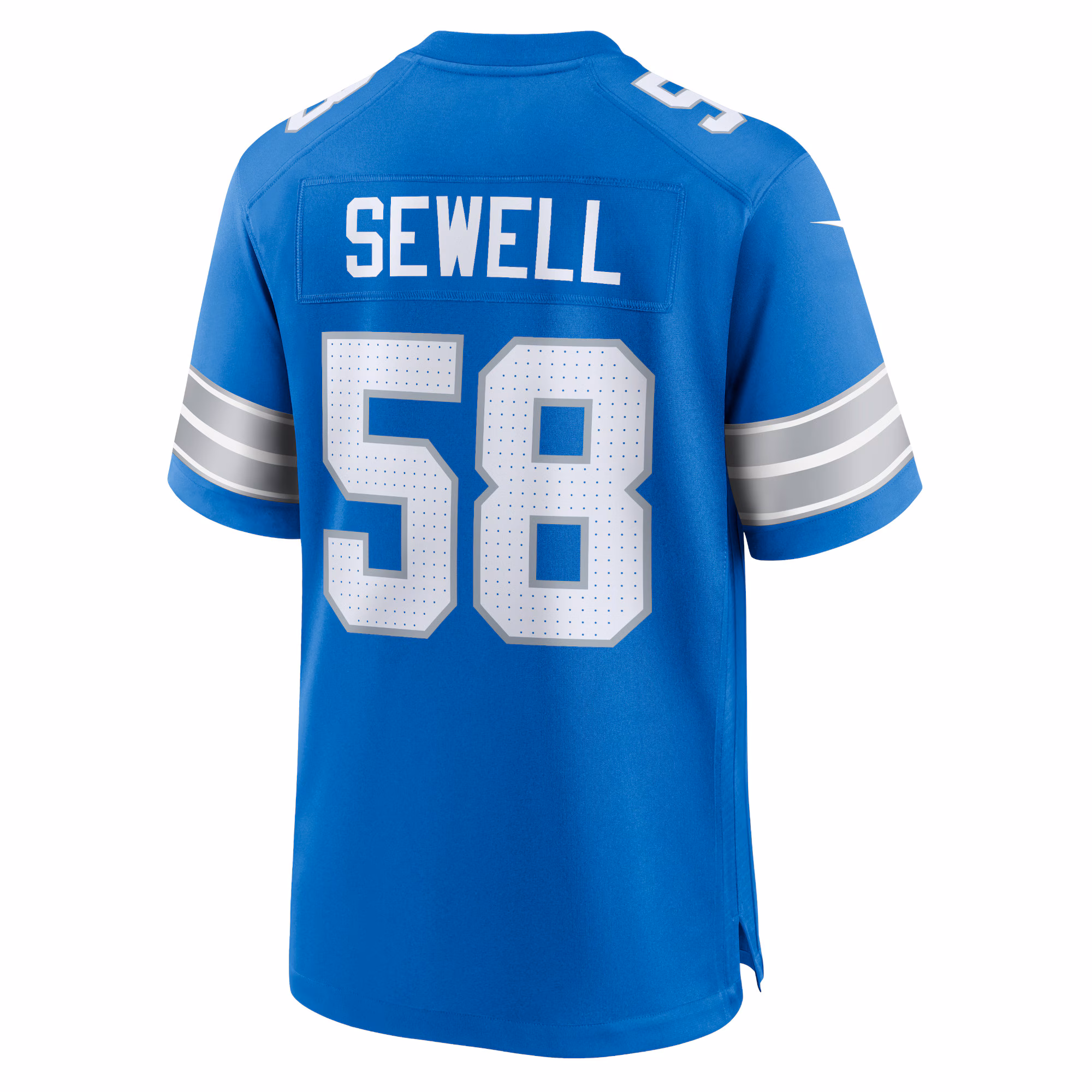 Penei Sewell Detroit Lions Game Jersey - Blue