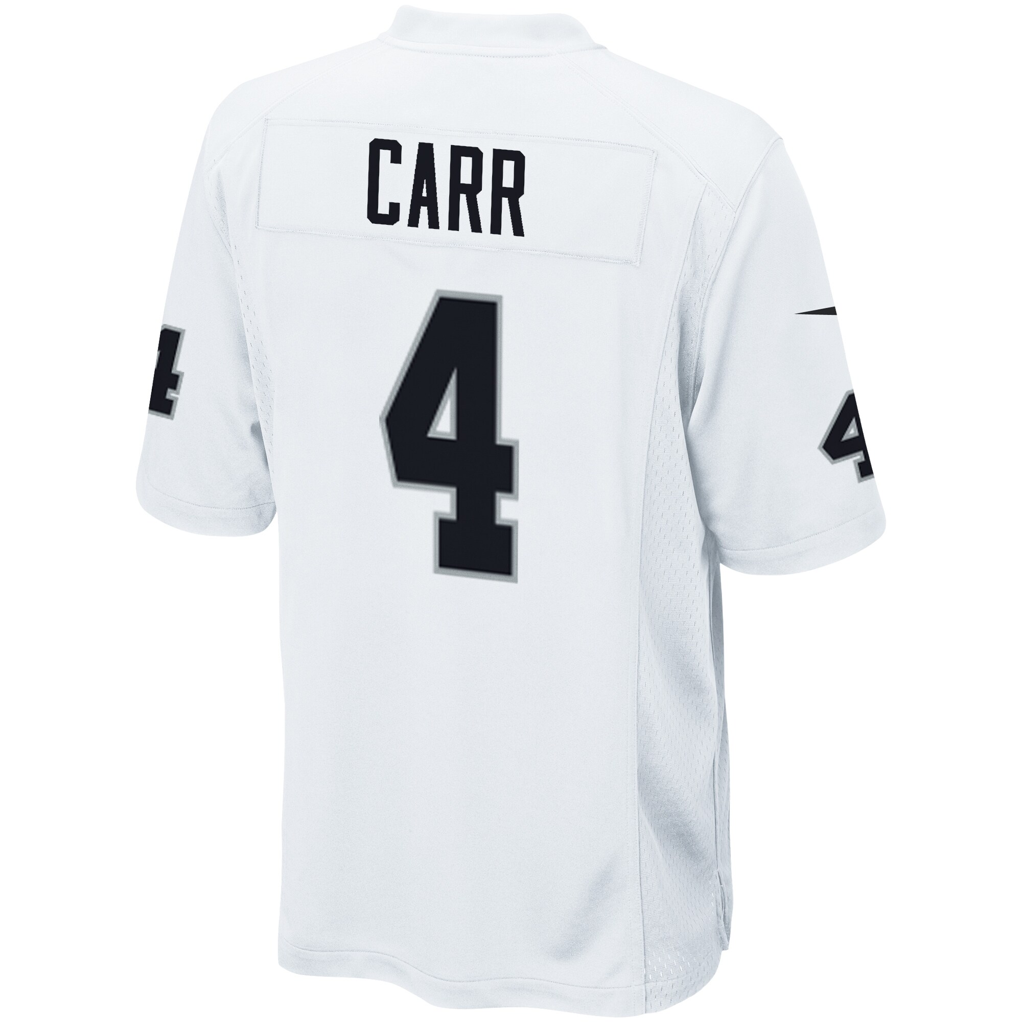 Derek Carr Las Vegas Raiders  Youth Game Jersey - White