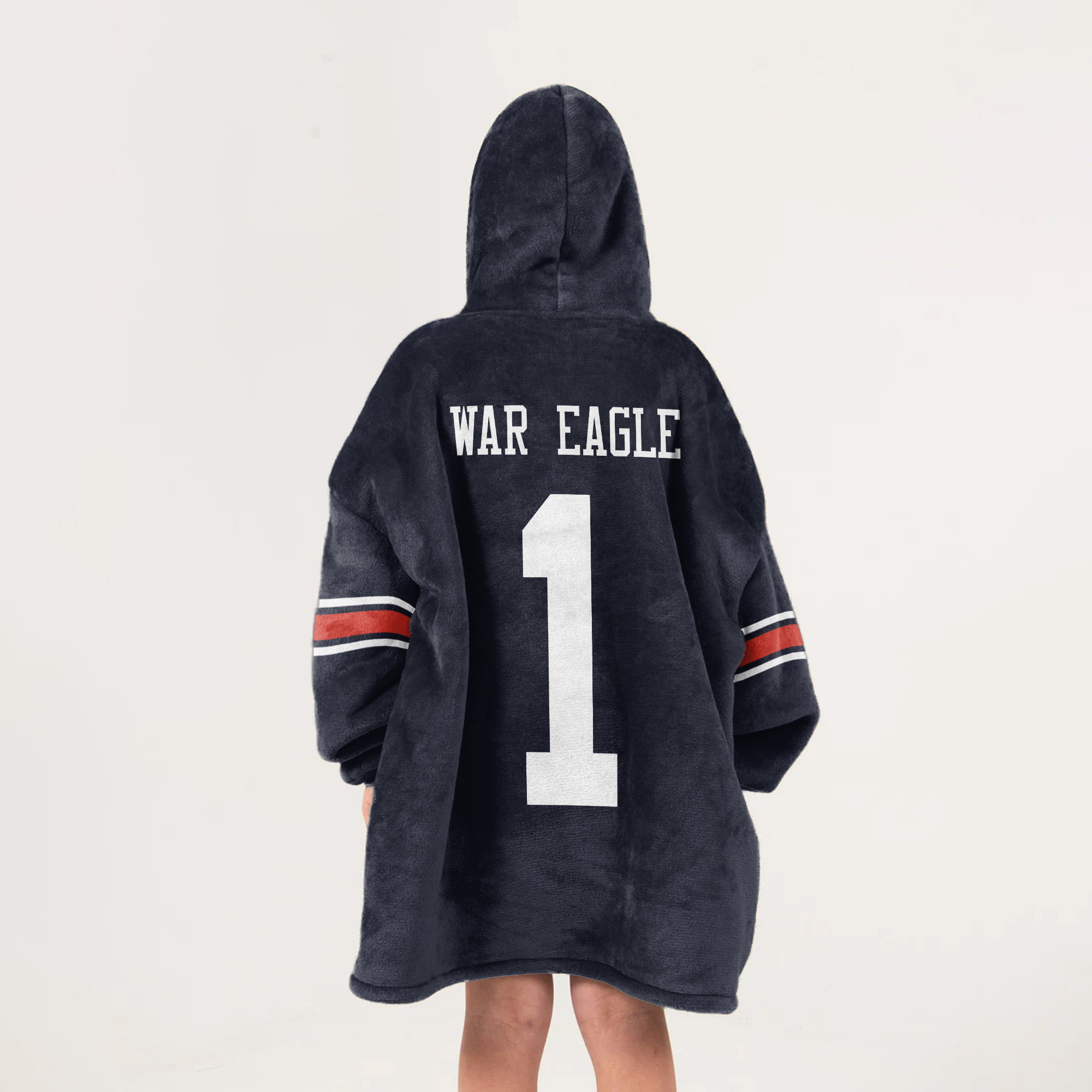 Kid #1 Auburn Football Unisex Blanket Hoodie