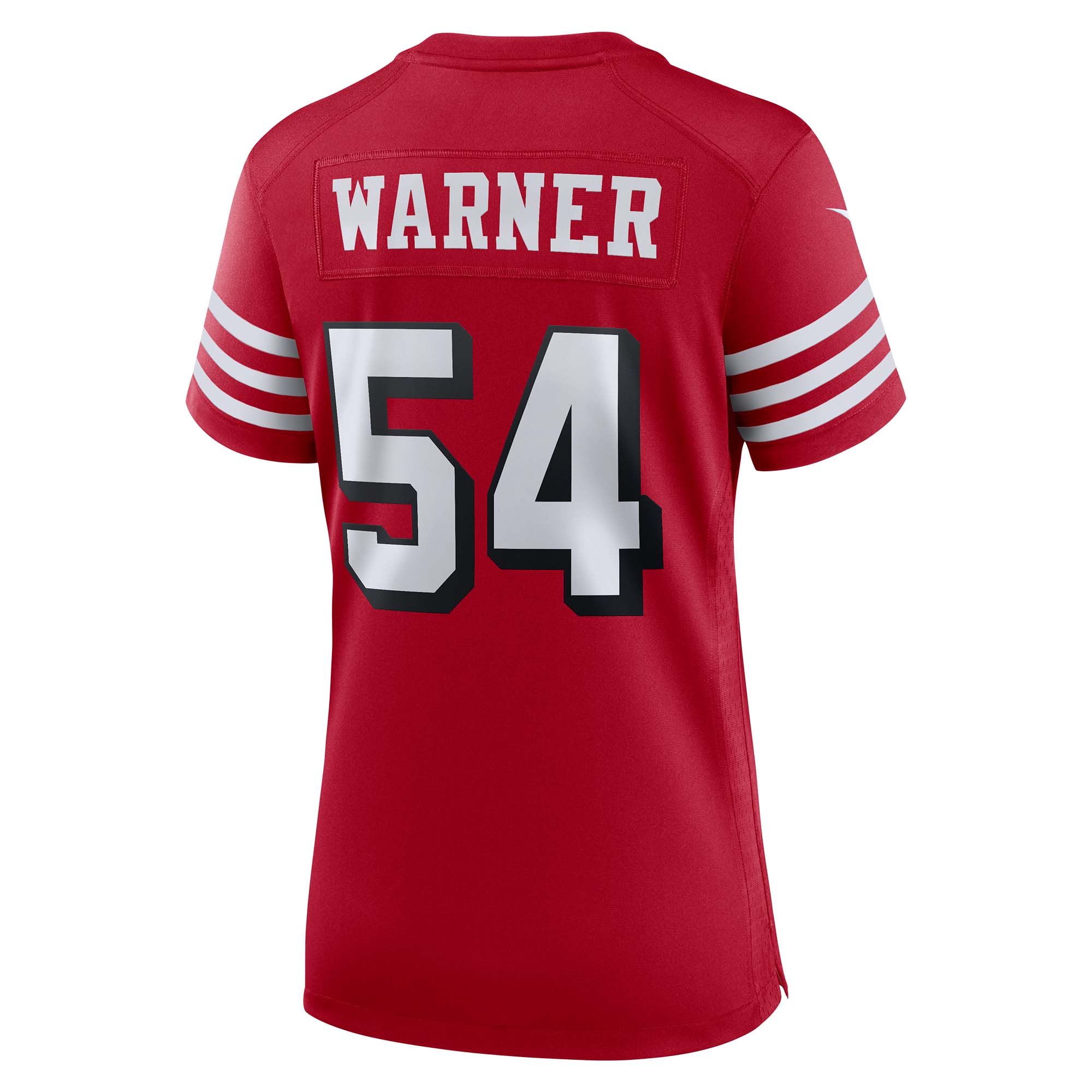 Fred Warner San Francisco 49ers  Women's Alternate Game Jersey - Scarlet