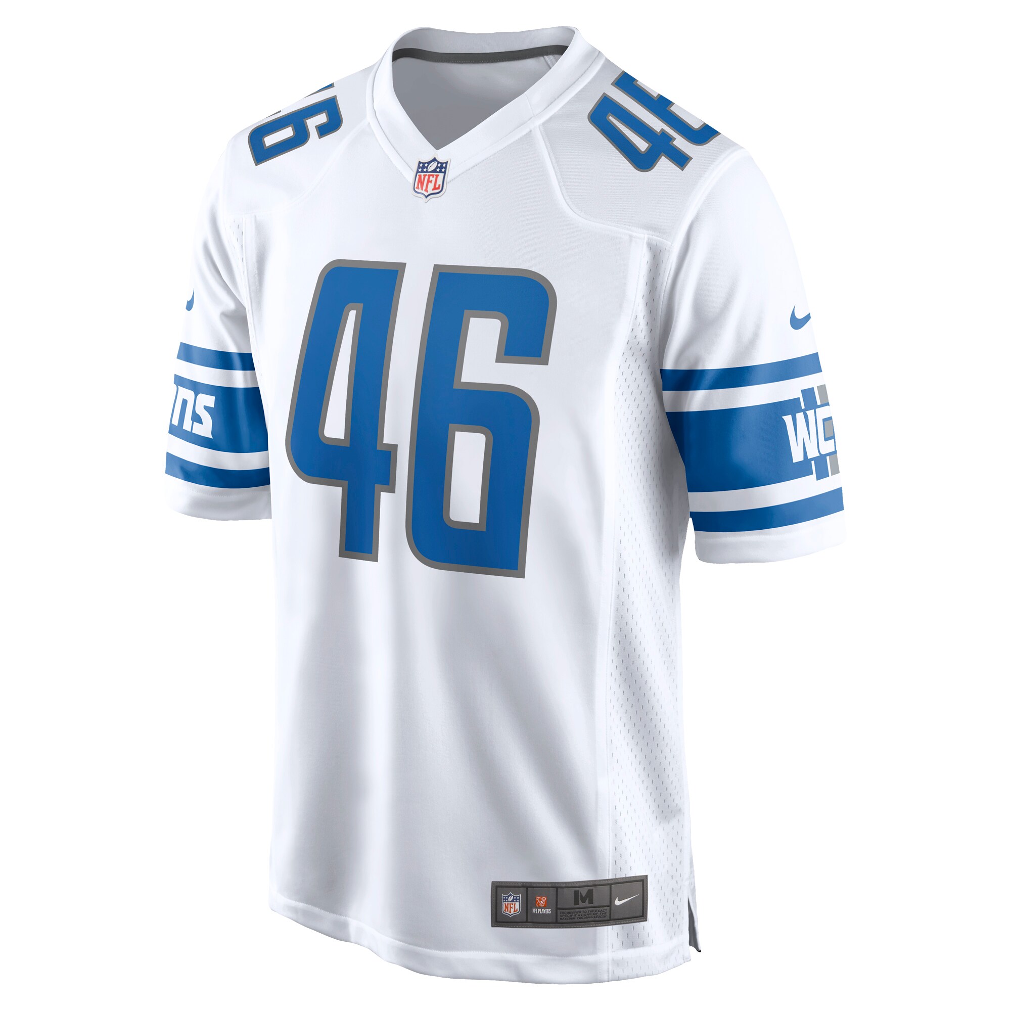 Jack Campbell Detroit Lions  Away Game Jersey - White